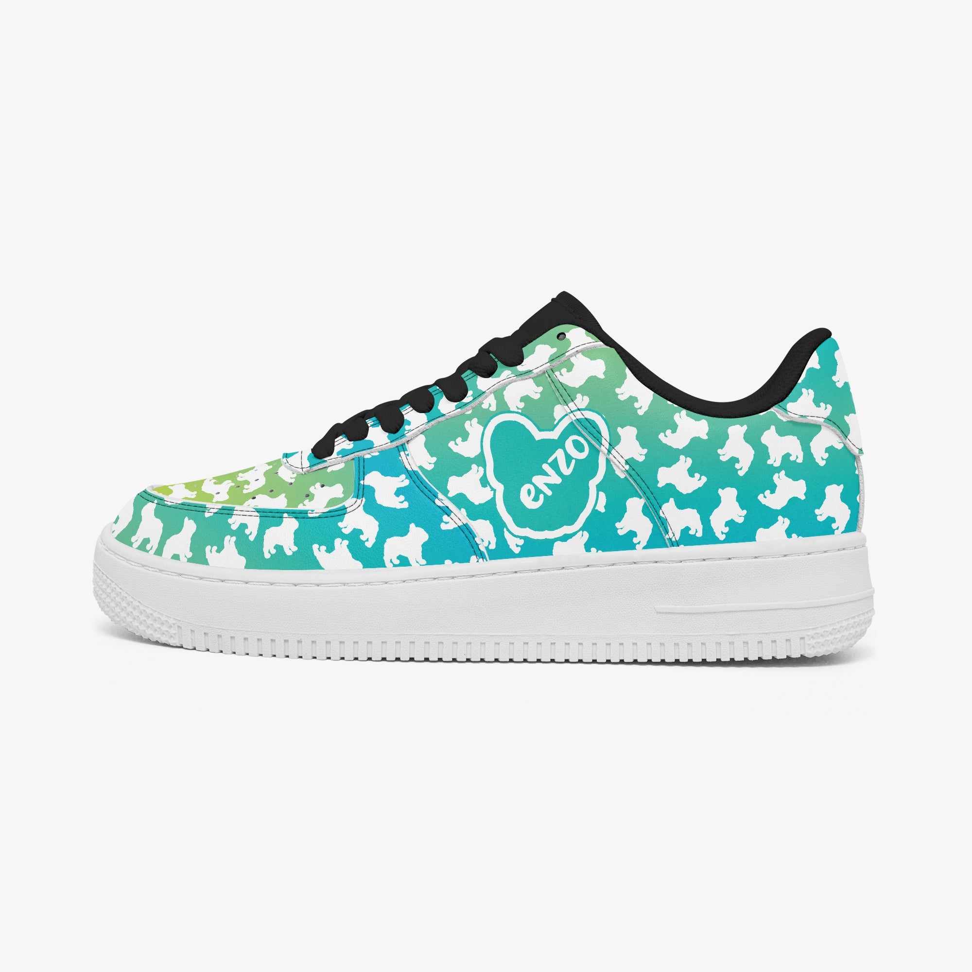 French Bulldog Personalized Classic Sneakers for Dog Moms & Dads-fadou