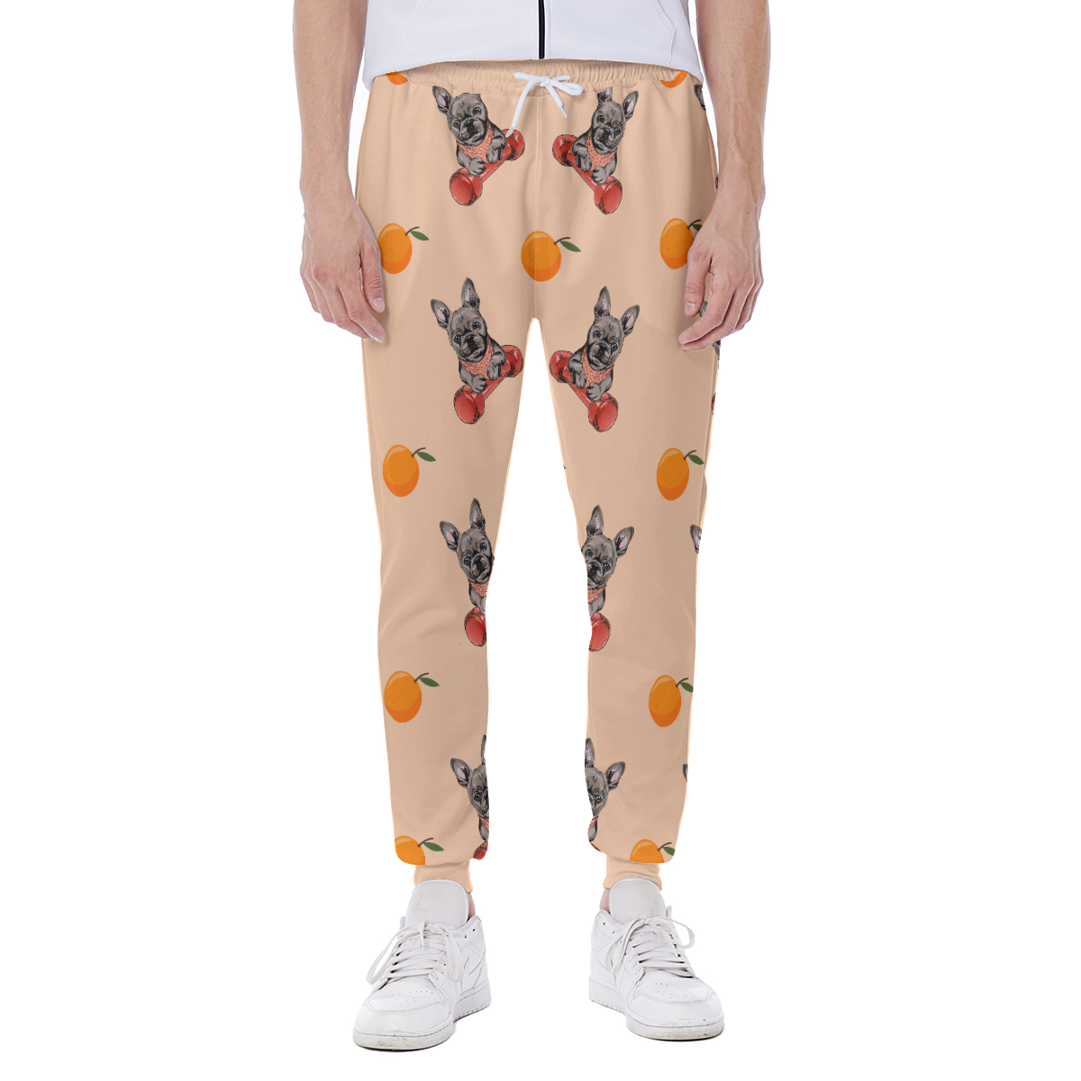 MAX French Bulldog Casual Sweatpants for Dog Moms & Dads-fadou