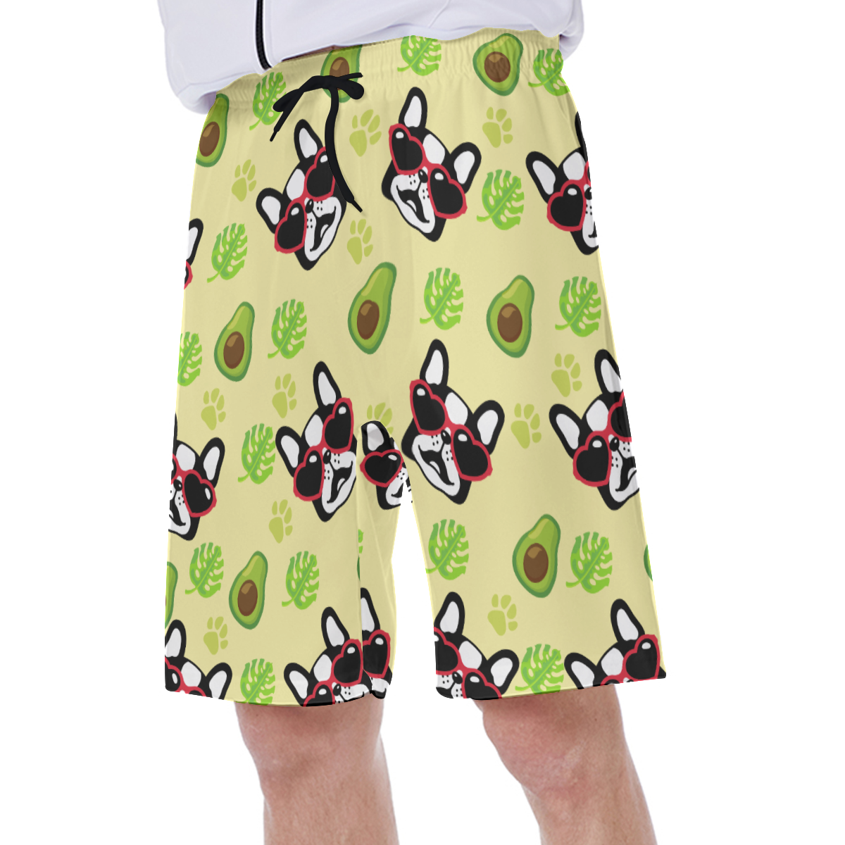 COOPER French Bulldog Casual Shorts for Dog Moms & Dads-fadou