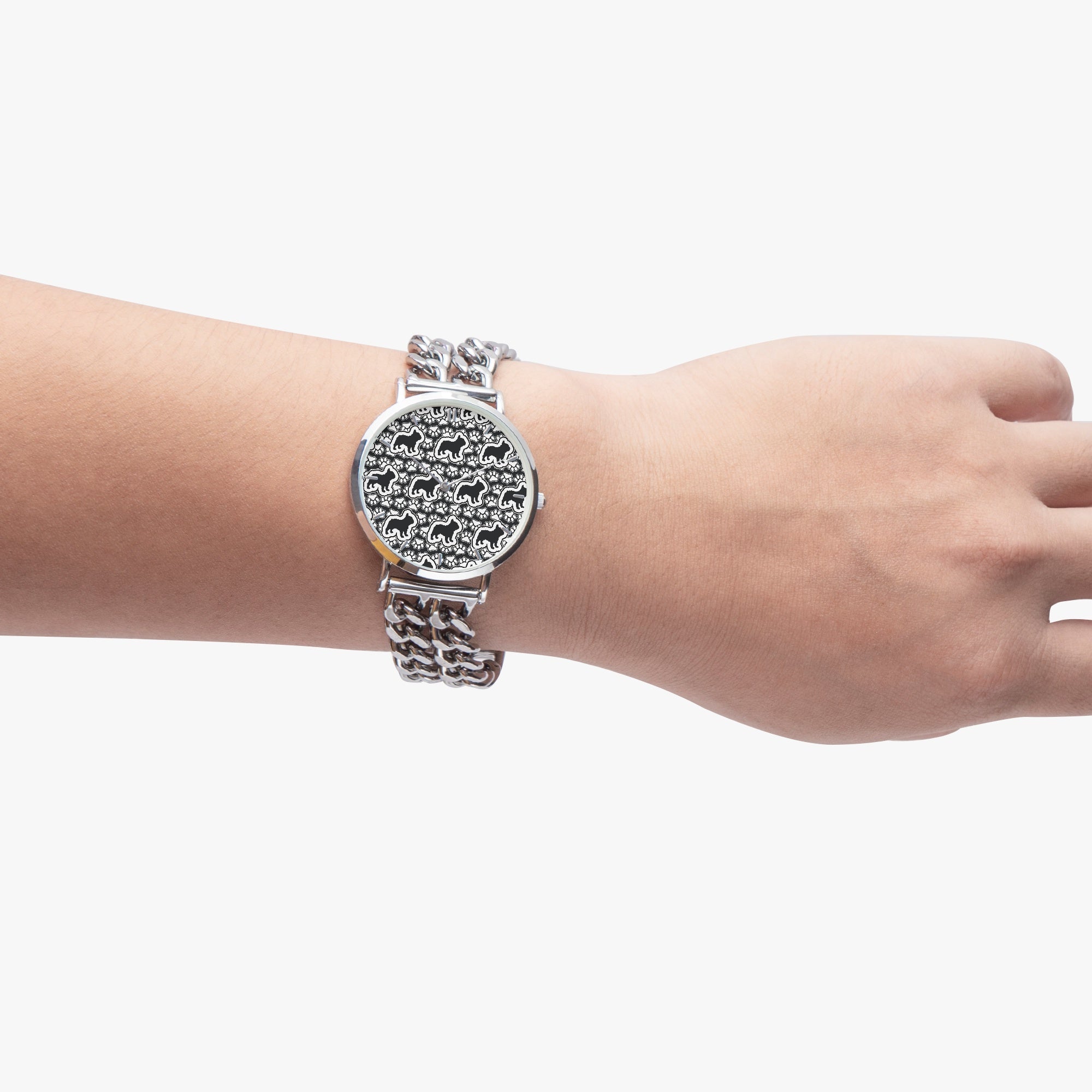 French Bulldog Quartz Timepiece for Frenchie Enthusiasts-fadou