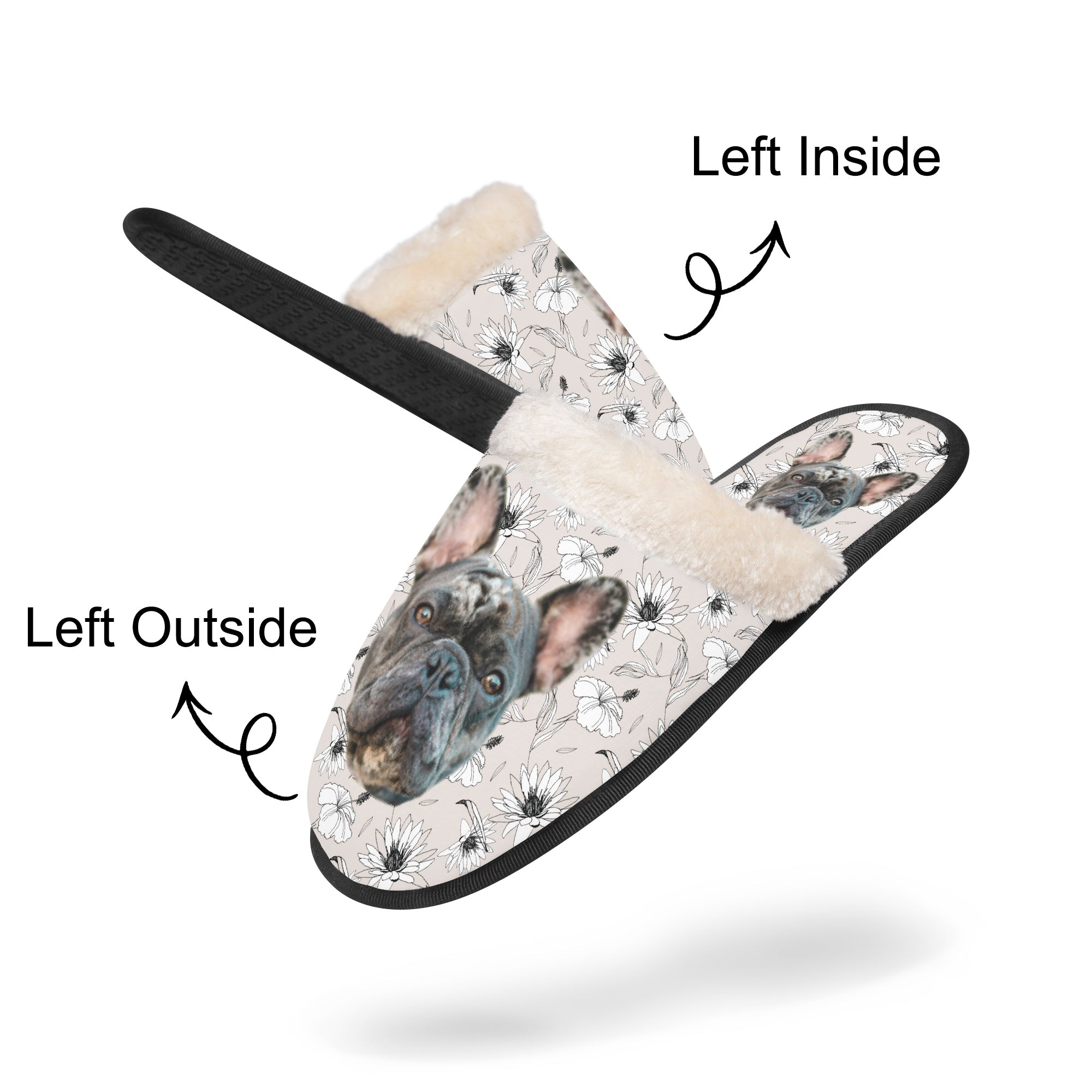 French Bulldog Cozy Slippers for Frenchie Enthusiasts Gifts-fadou