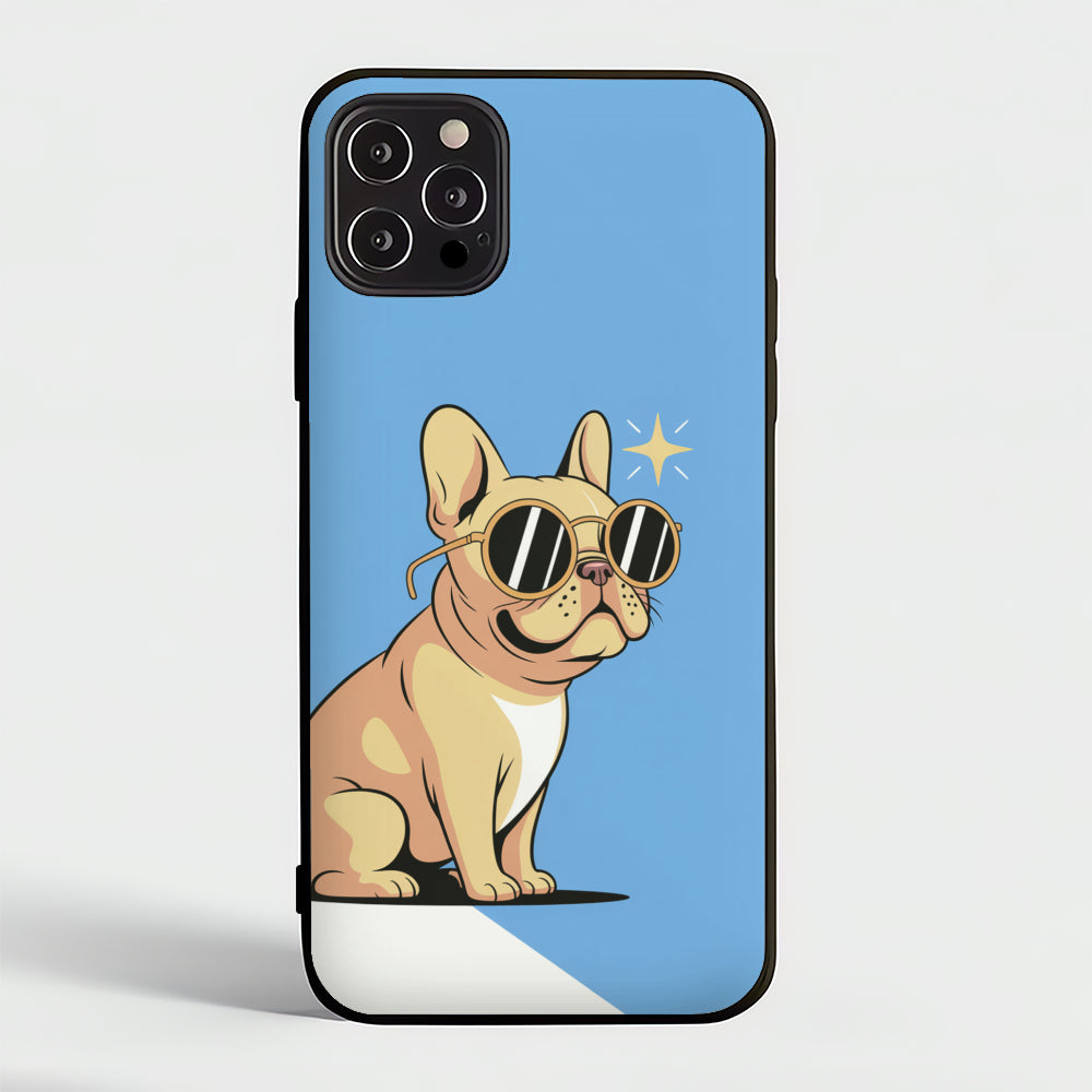 Lily French Bulldog Slim Phone Shell for Frenchie Enthusiasts-fadou