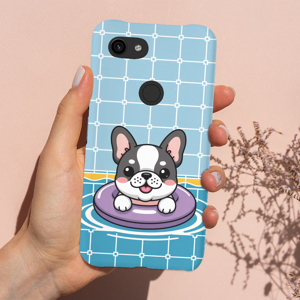 Coco Frenchie Slim Phone Shell for Frenchie Enthusiasts-fadou