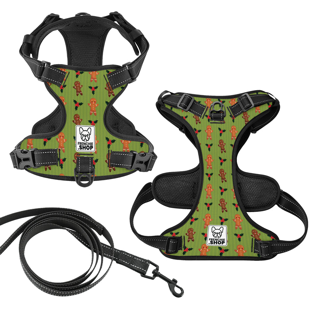 Mabel French Bulldog Walking Harness for Outdoor Adventures-fadou