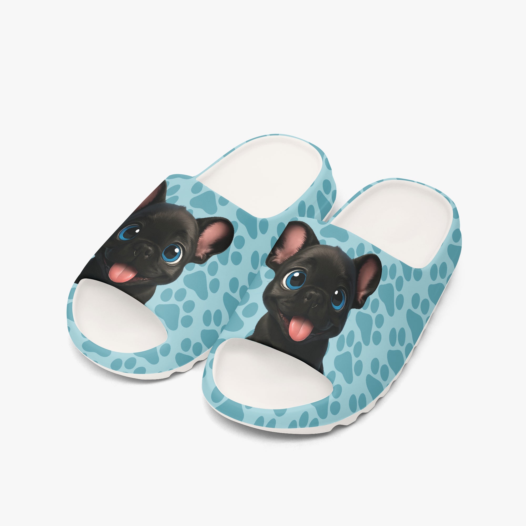 Spock French Bulldog Casual Sandals for Dog Moms & Dads-fadou