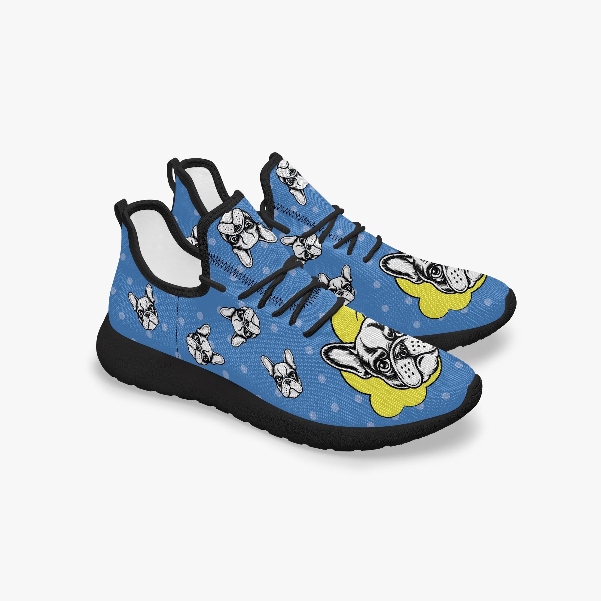 Indigo Classic Classic Sneakers for Frenchie Enthusiasts-fadou