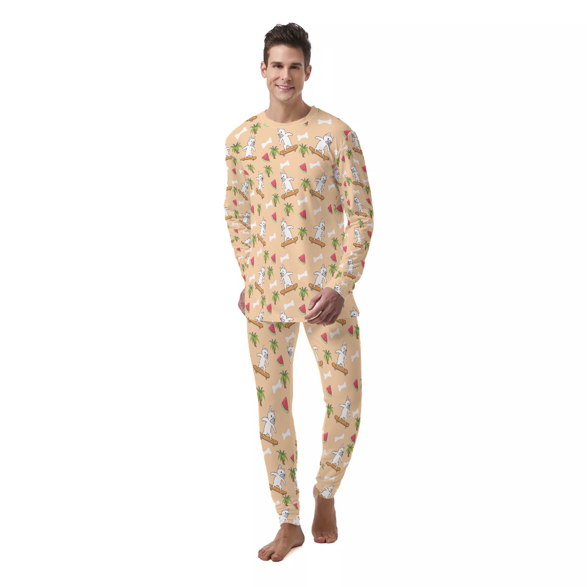 KOBE French Bulldog Cozy Pajama Set for Dog Moms & Dads-fadou