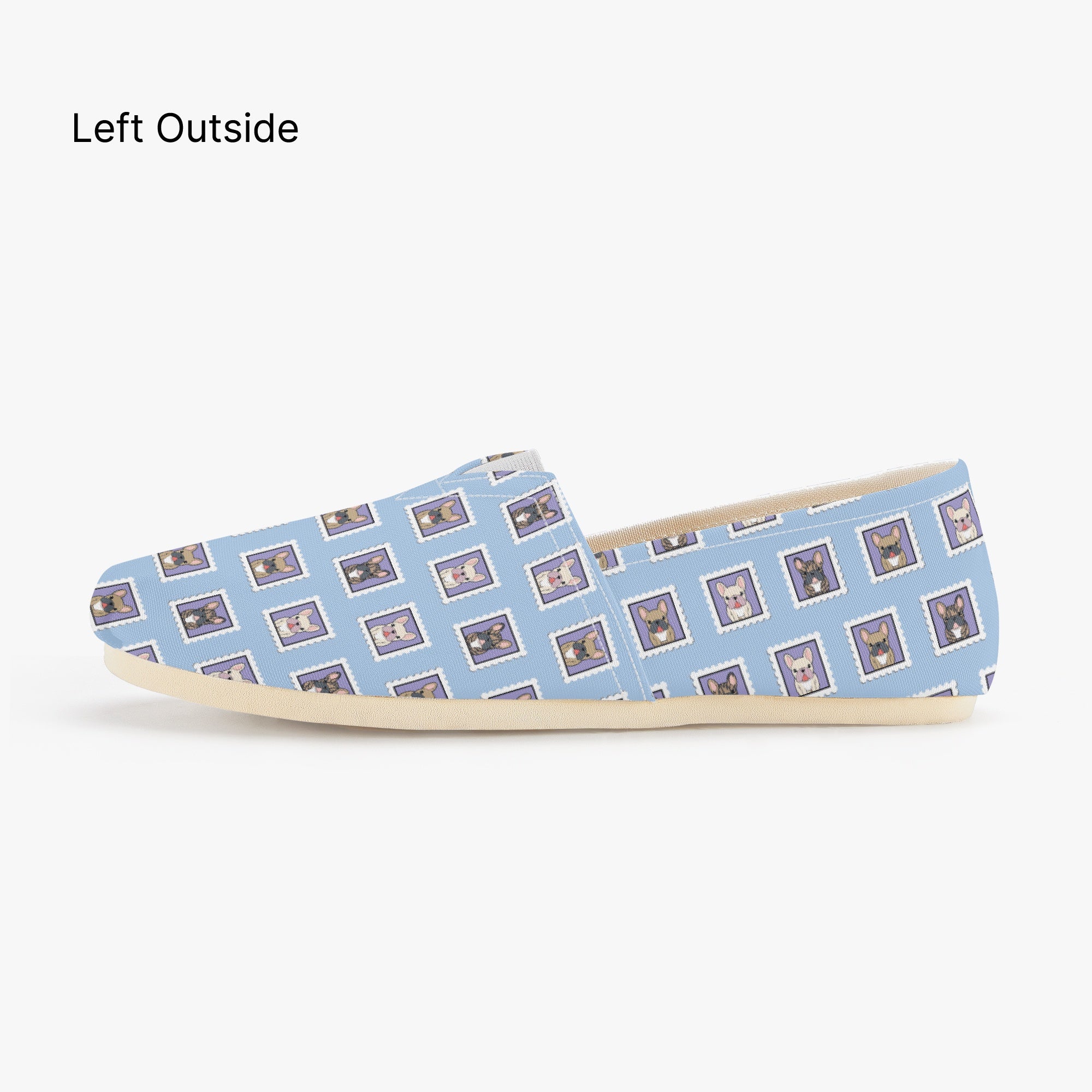 Opossum Casual Casual Footwear for Frenchie Enthusiasts-fadou