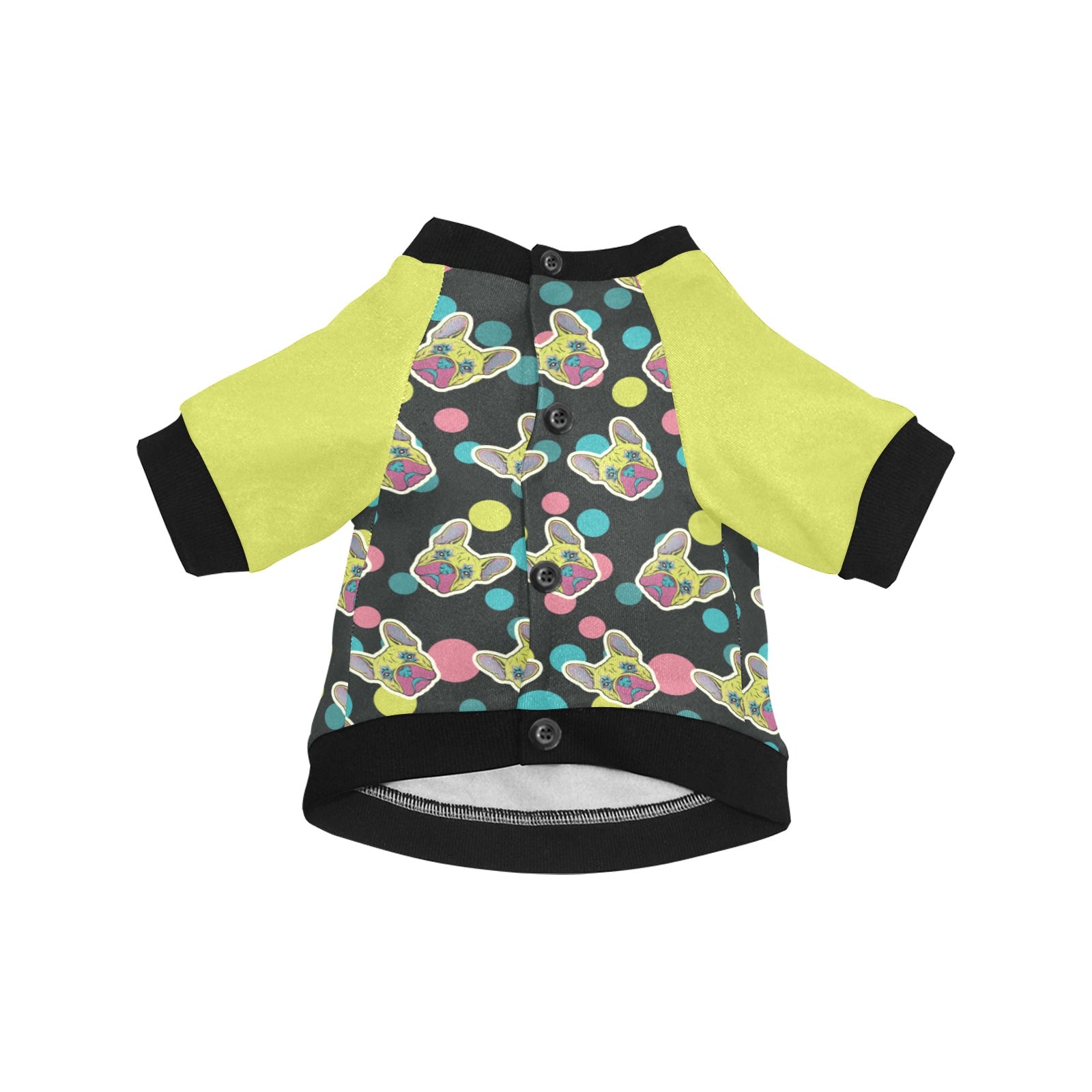 Larry French Bulldog Winter Jacket for Short-Nosed Dogs-fadou
