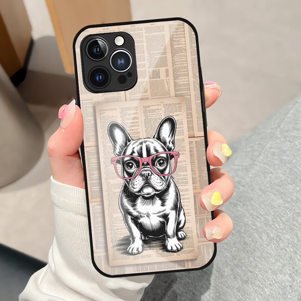 Teddy - Iphone & Samsung Glass Case for Dog Lovers and Owners-fadou