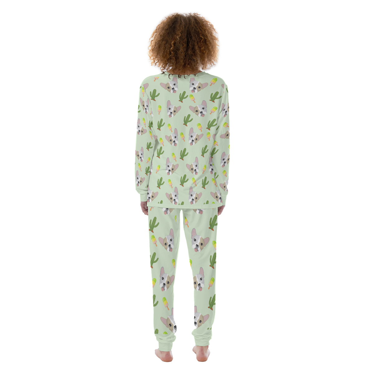 MESSY French Bulldog Cozy Pajama Set for Bulldog Owners-fadou
