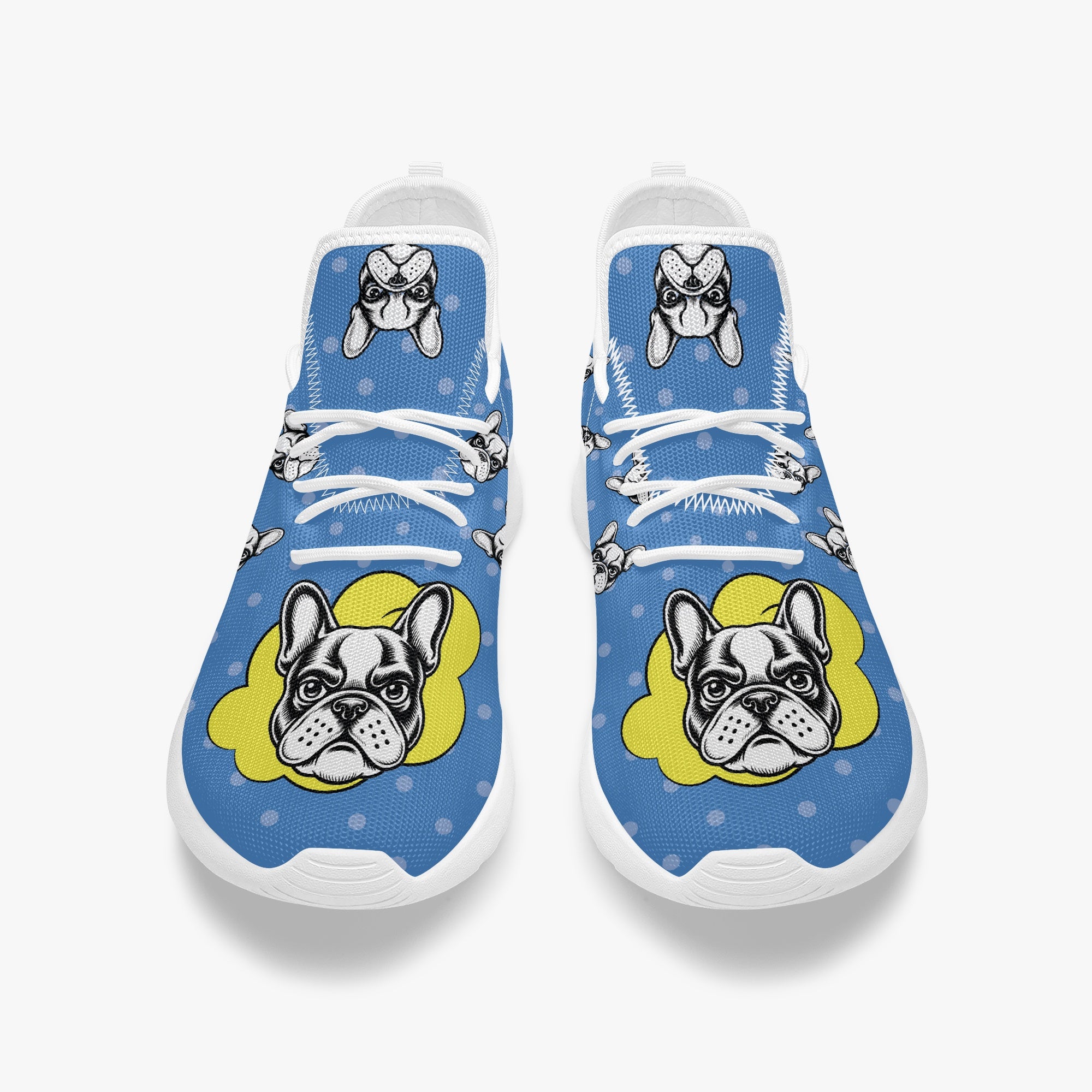 Indigo Classic Classic Sneakers for Frenchie Enthusiasts-fadou