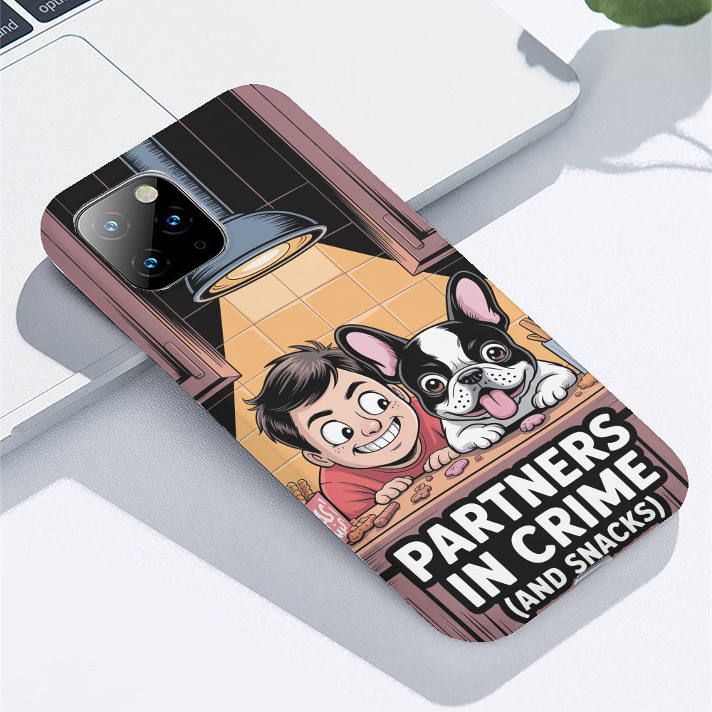 Ace French Bulldog Slim Phone Shell for Frenchie Enthusiasts-fadou