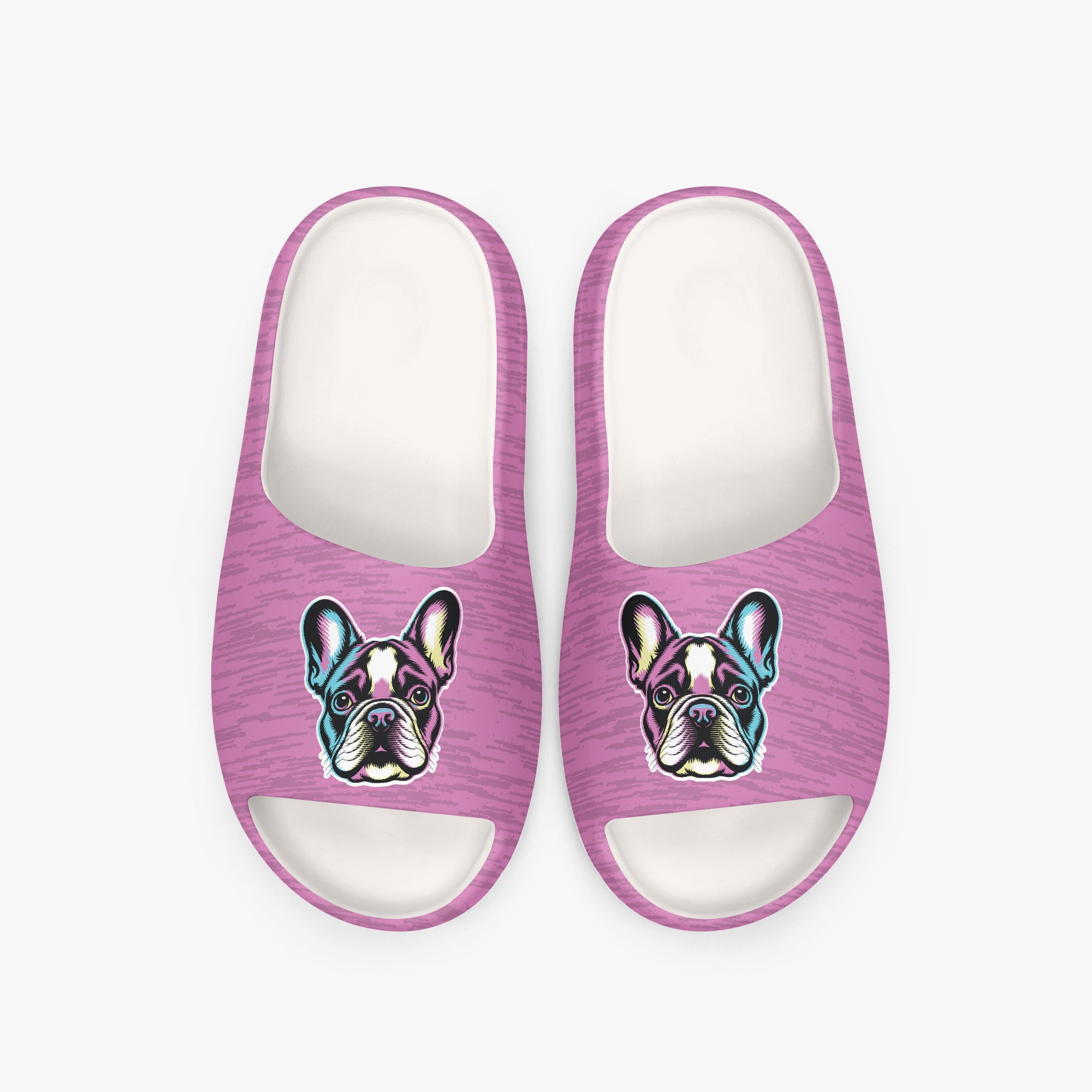 Boris French Bulldog Summer Slides for Frenchie Enthusiasts-fadou