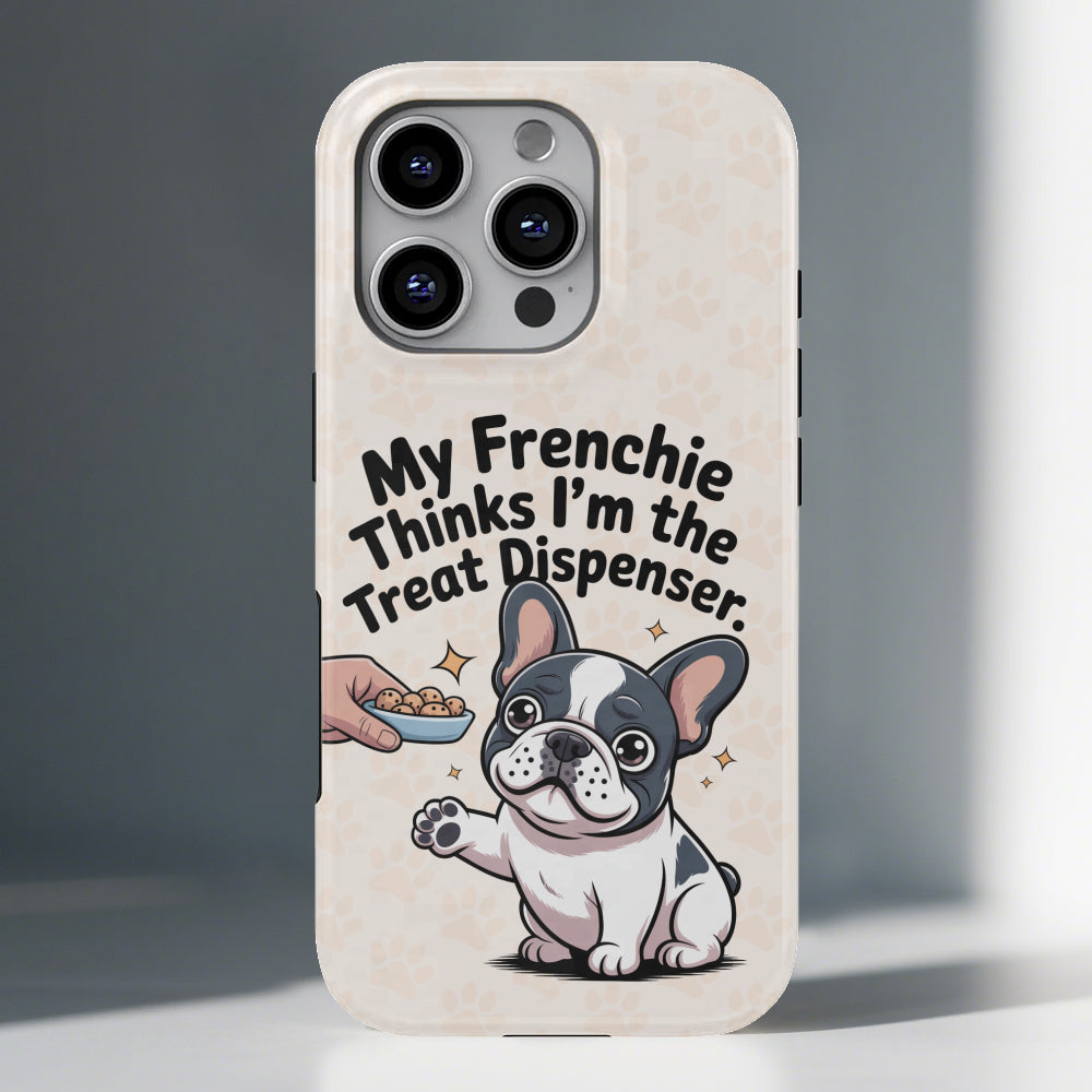 Archie French Bulldog Slim Phone Shell for Frenchie Fans-fadou
