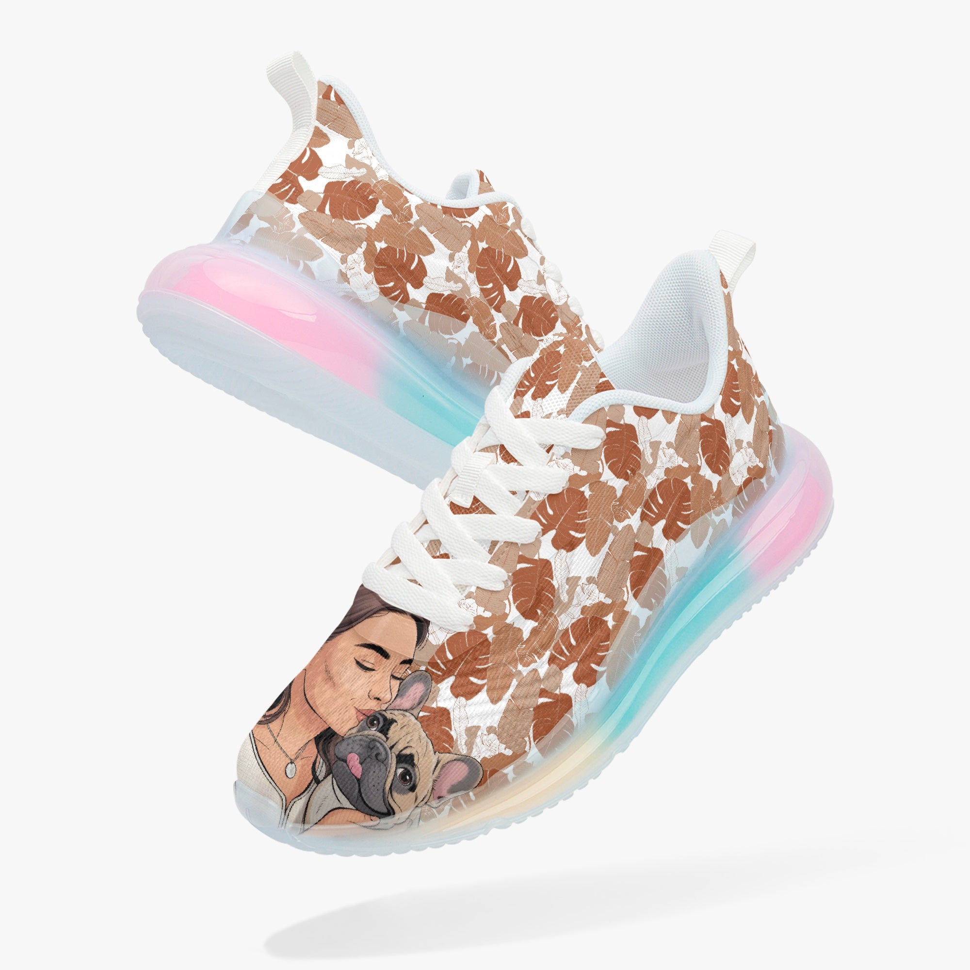 French Bulldog Lightweight High-Top Shoes for Bulldog Owners-fadou