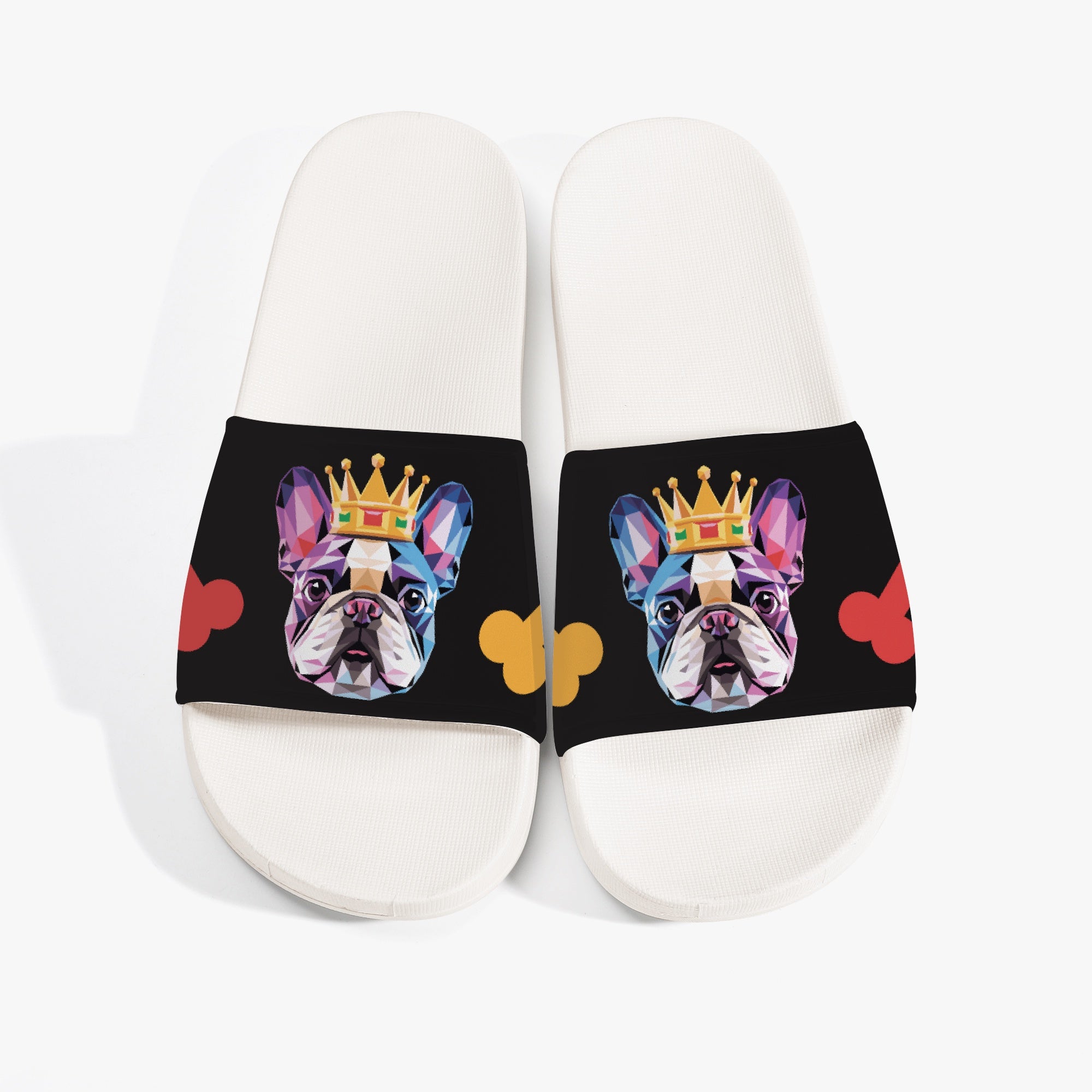 Eva French Bulldog Summer Slides for Frenchie Enthusiasts-fadou