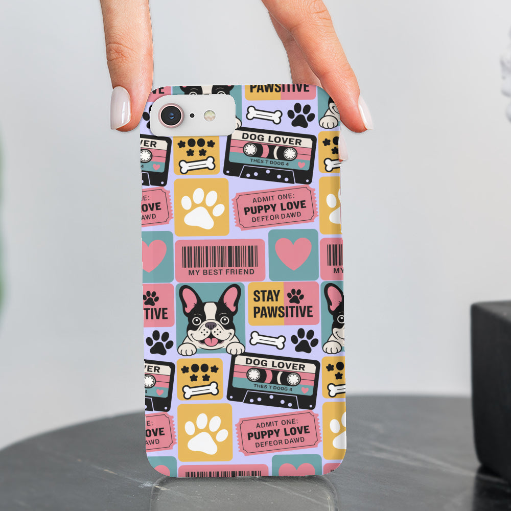 Luna French Bulldog Phone Case for Frenchie Enthusiasts-fadou