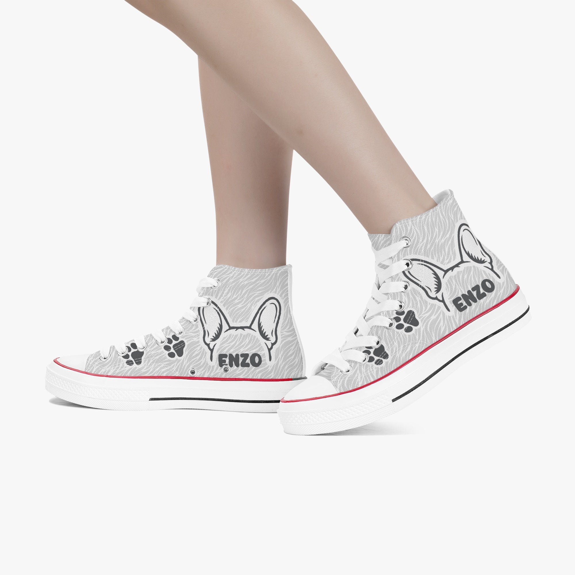High-Top Personalized Casual Footwear for Everyday Wear-fadou