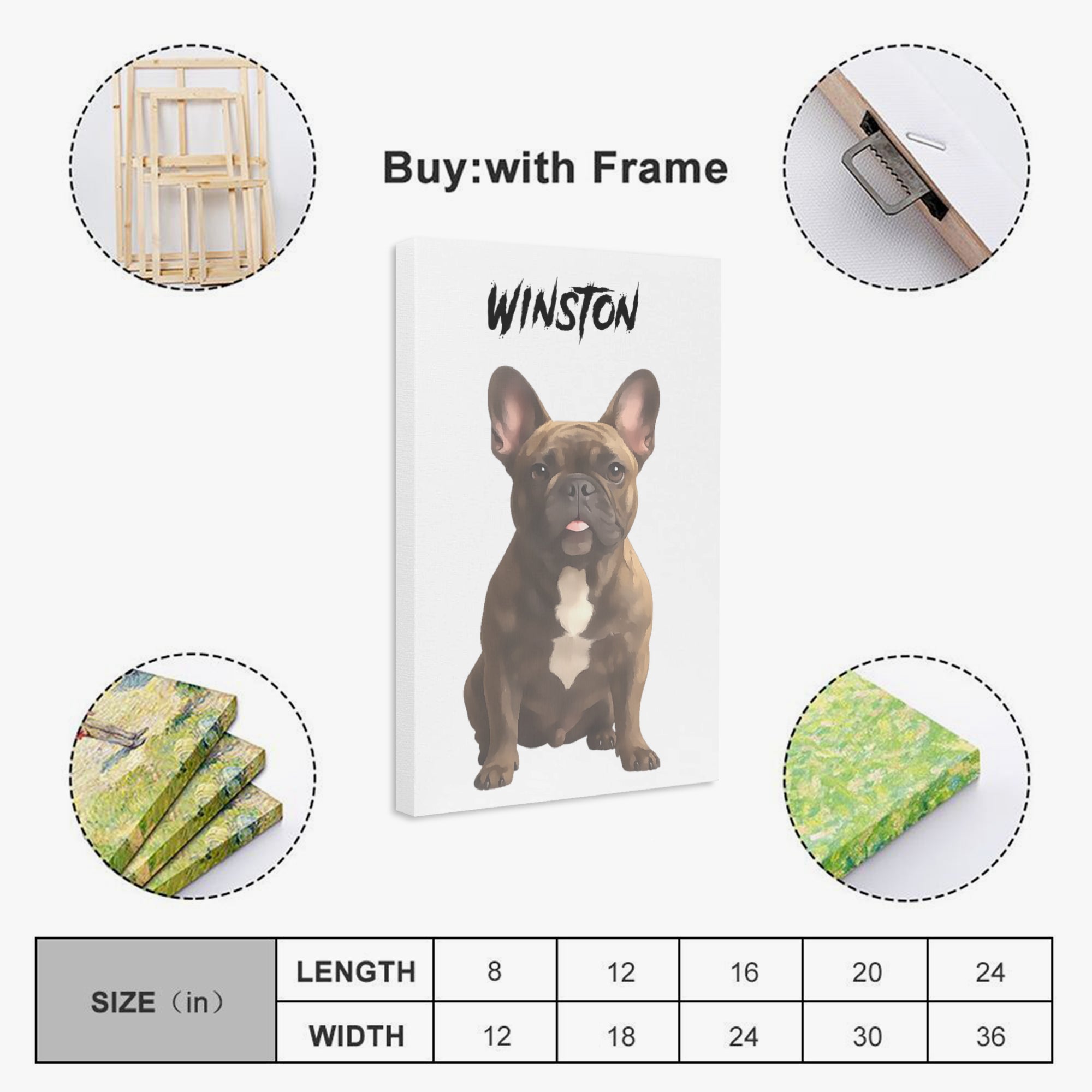 French Bulldog Personalized Item for Frenchie Enthusiasts-fadou