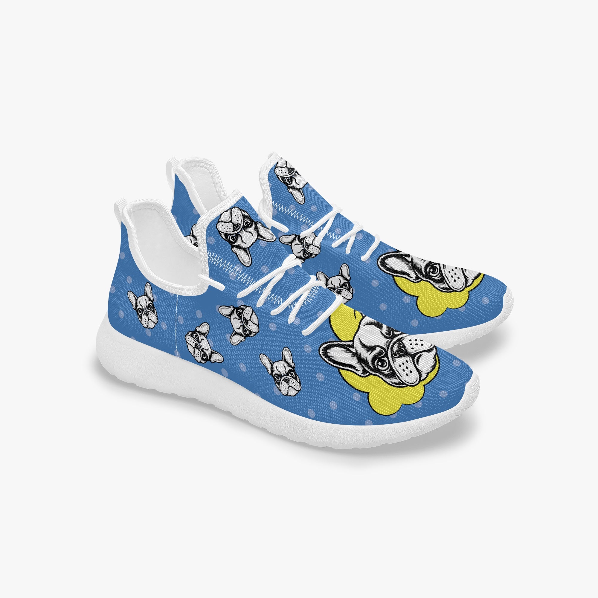 Indigo Classic Classic Sneakers for Frenchie Enthusiasts-fadou