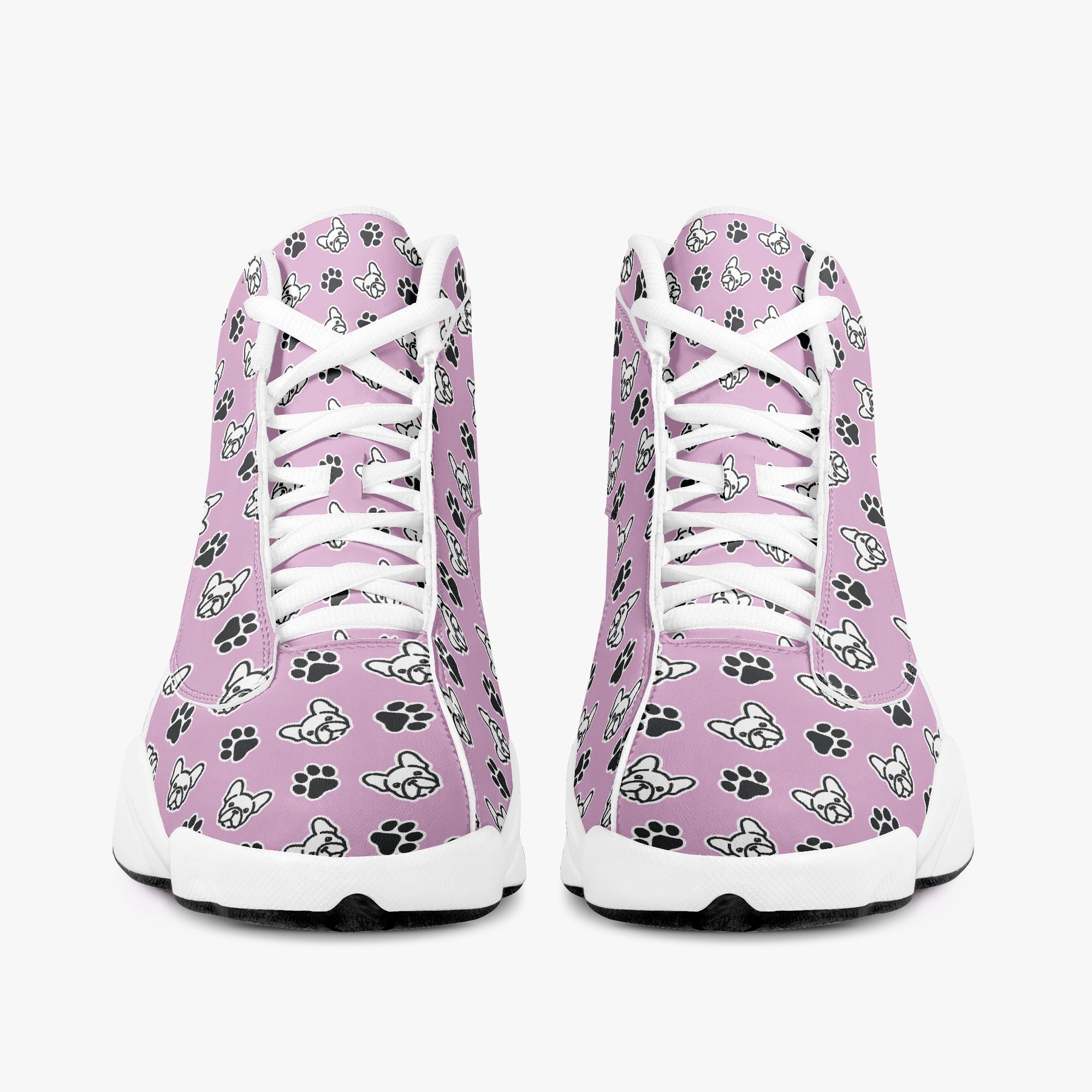 Gaston French Bulldog Classic Sneakers for Frenchie Fans-fadou