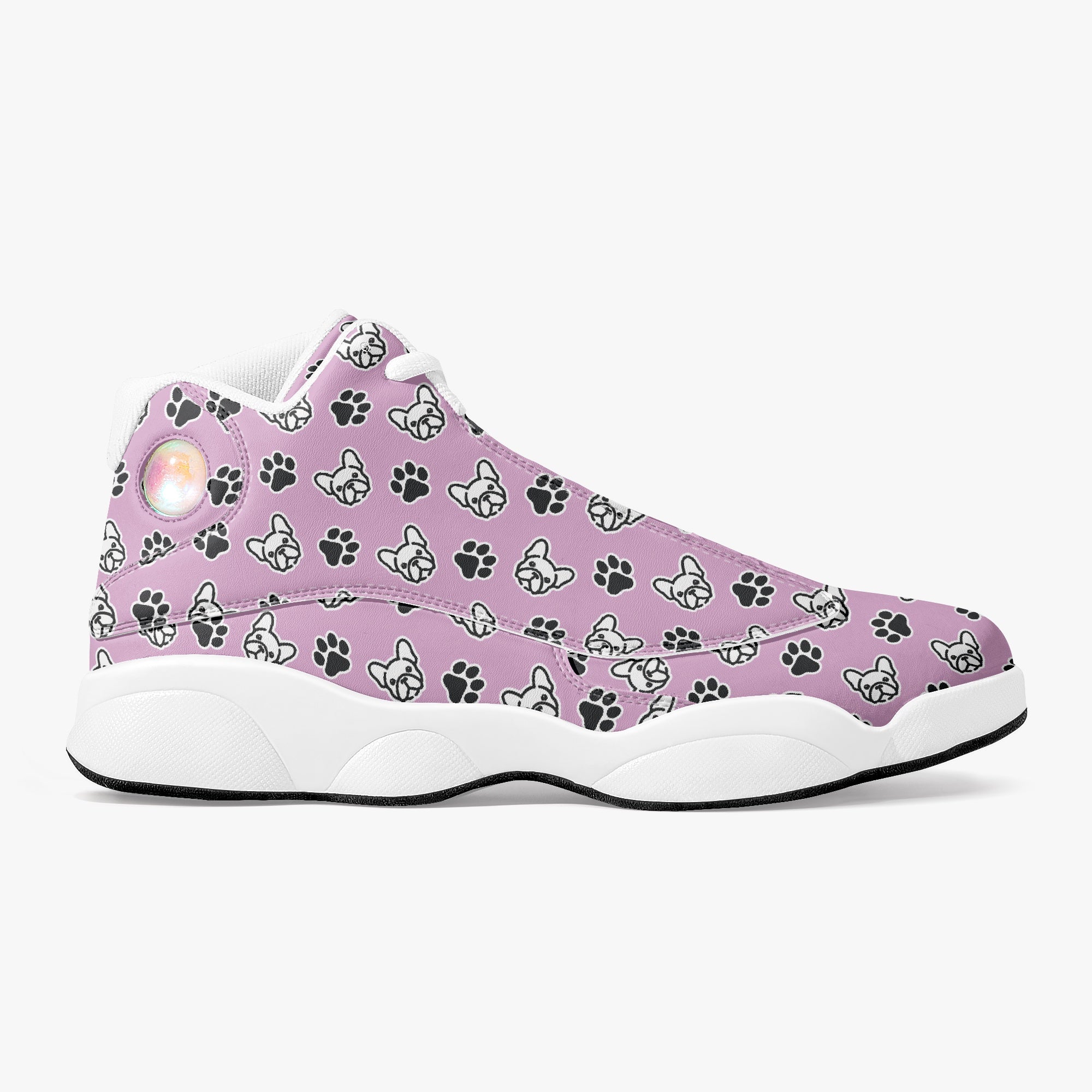 Gaston French Bulldog Classic Sneakers for Frenchie Fans-fadou