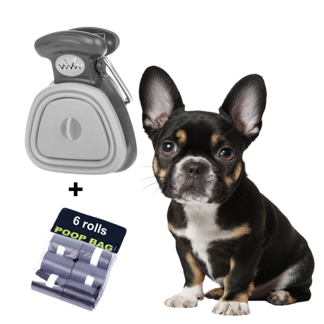 French Bulldog Portable Cleanup Tool for Flat-Face Breeds-fadou