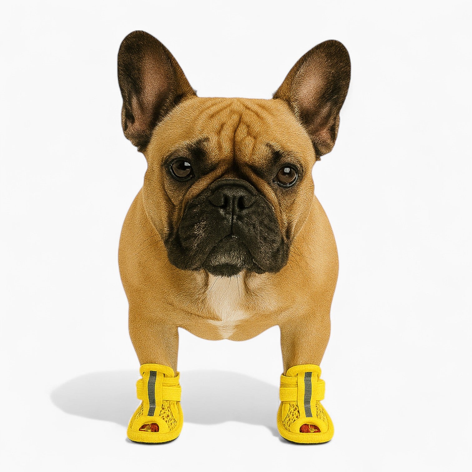 French Bulldog Breathable Leather Boots for Dog Moms & Dads-fadou