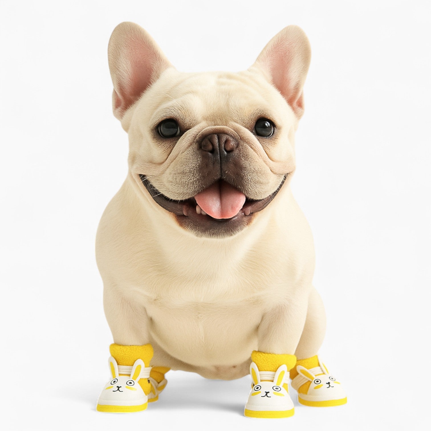 French Bulldog Cute Protective Booties for Short-Nosed Dogs-fadou