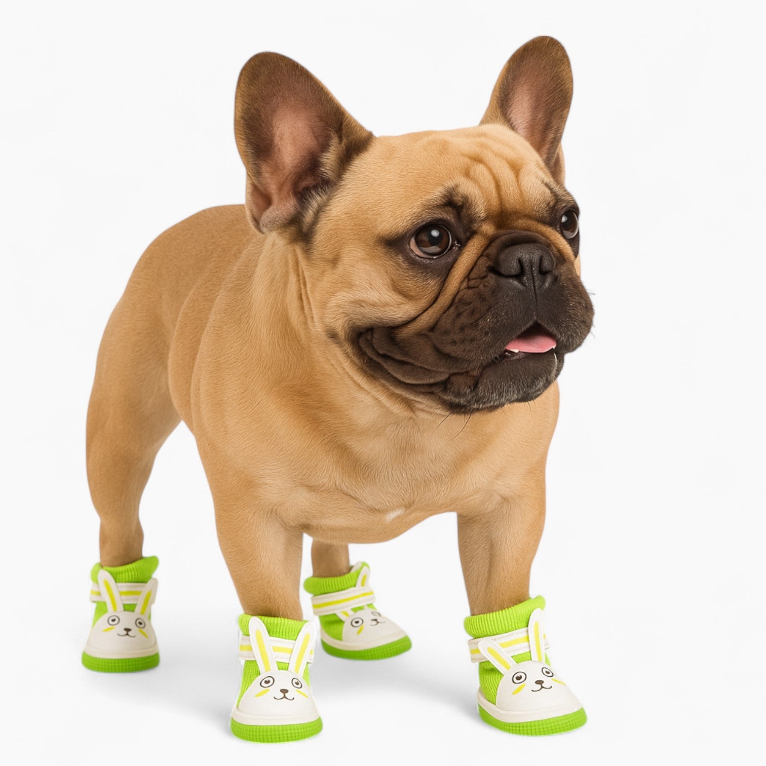 French Bulldog Cute Protective Booties for Short-Nosed Dogs-fadou