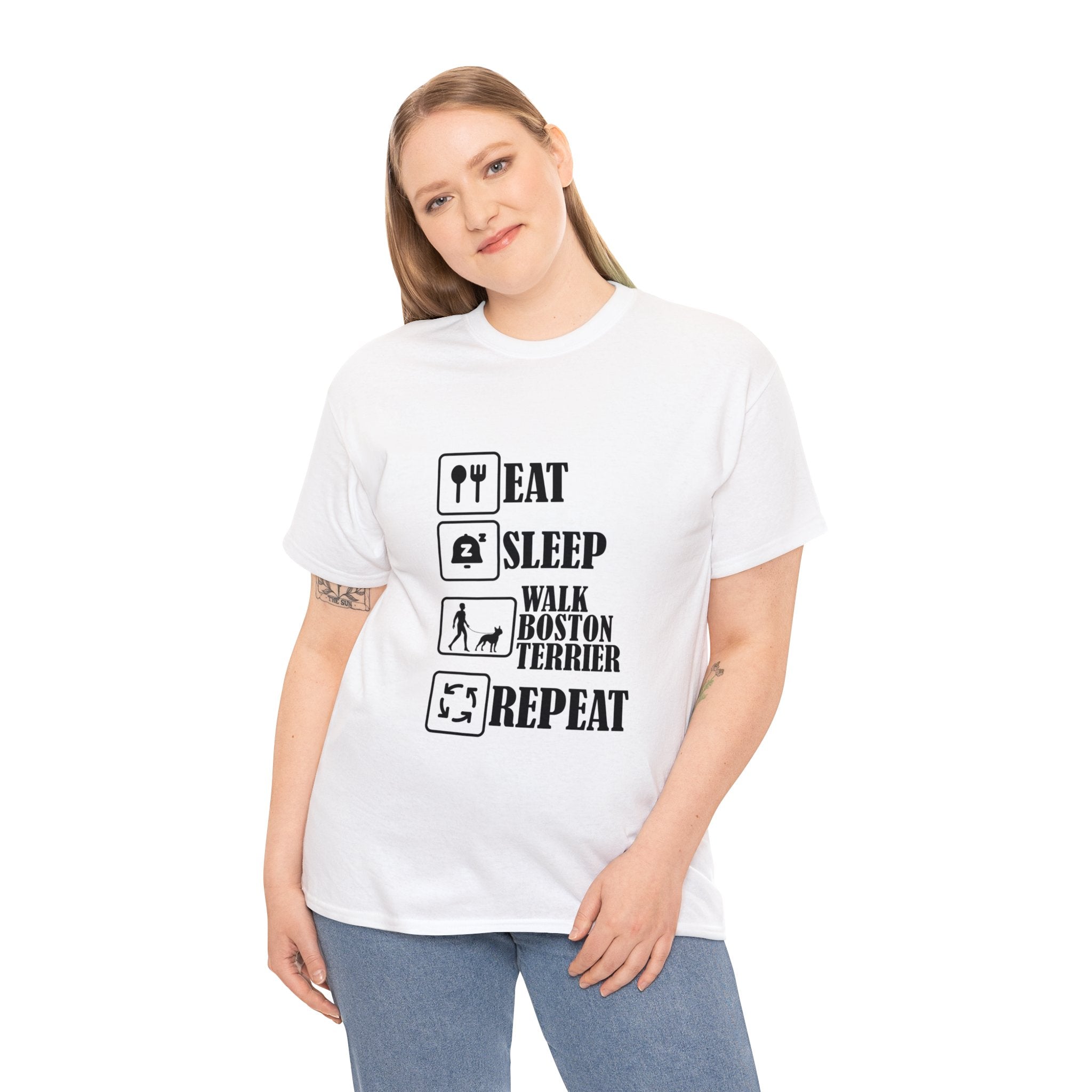 Gigi - Unisex Tshirts for Boston Terrier Lovers for Dog Moms & Dads-fadou