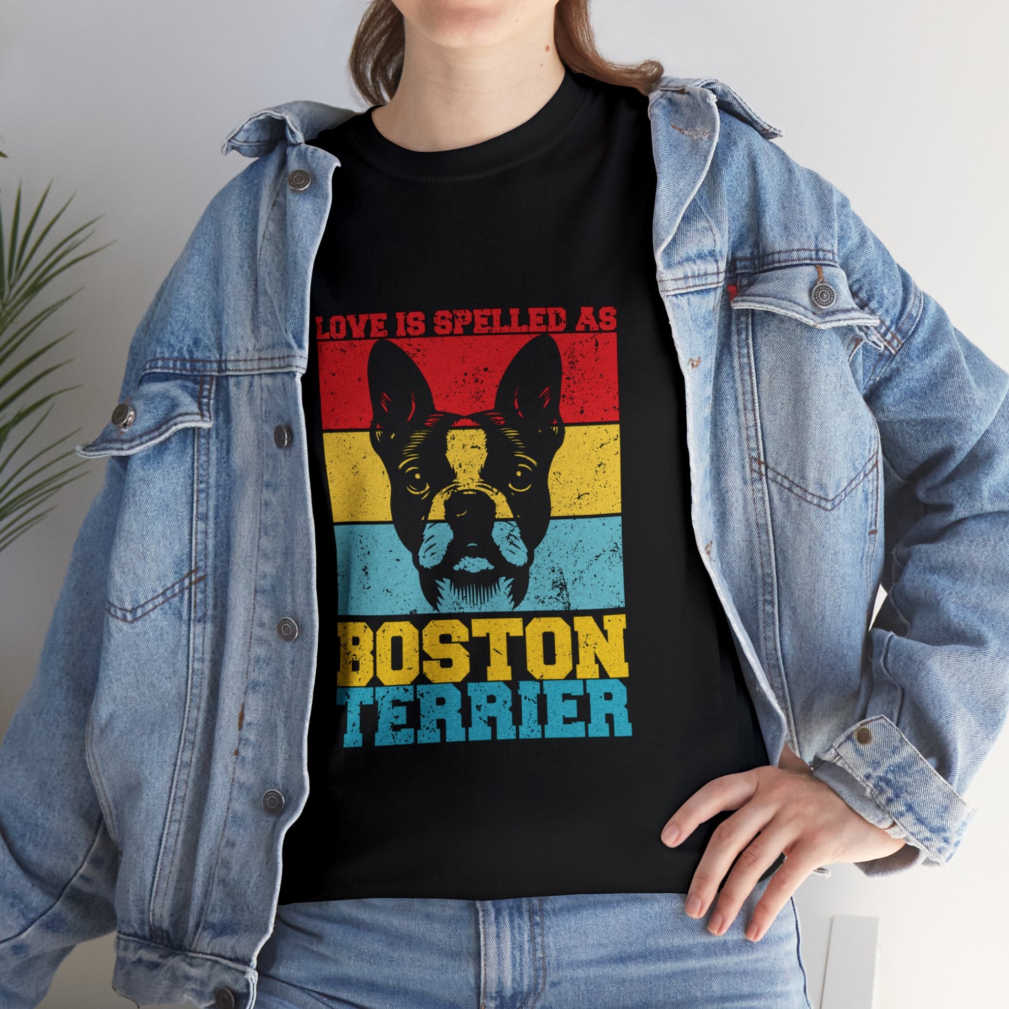 Ginger - Unisex Tshirts for Boston Terrier Lovers for Dog Moms & Dads-fadou