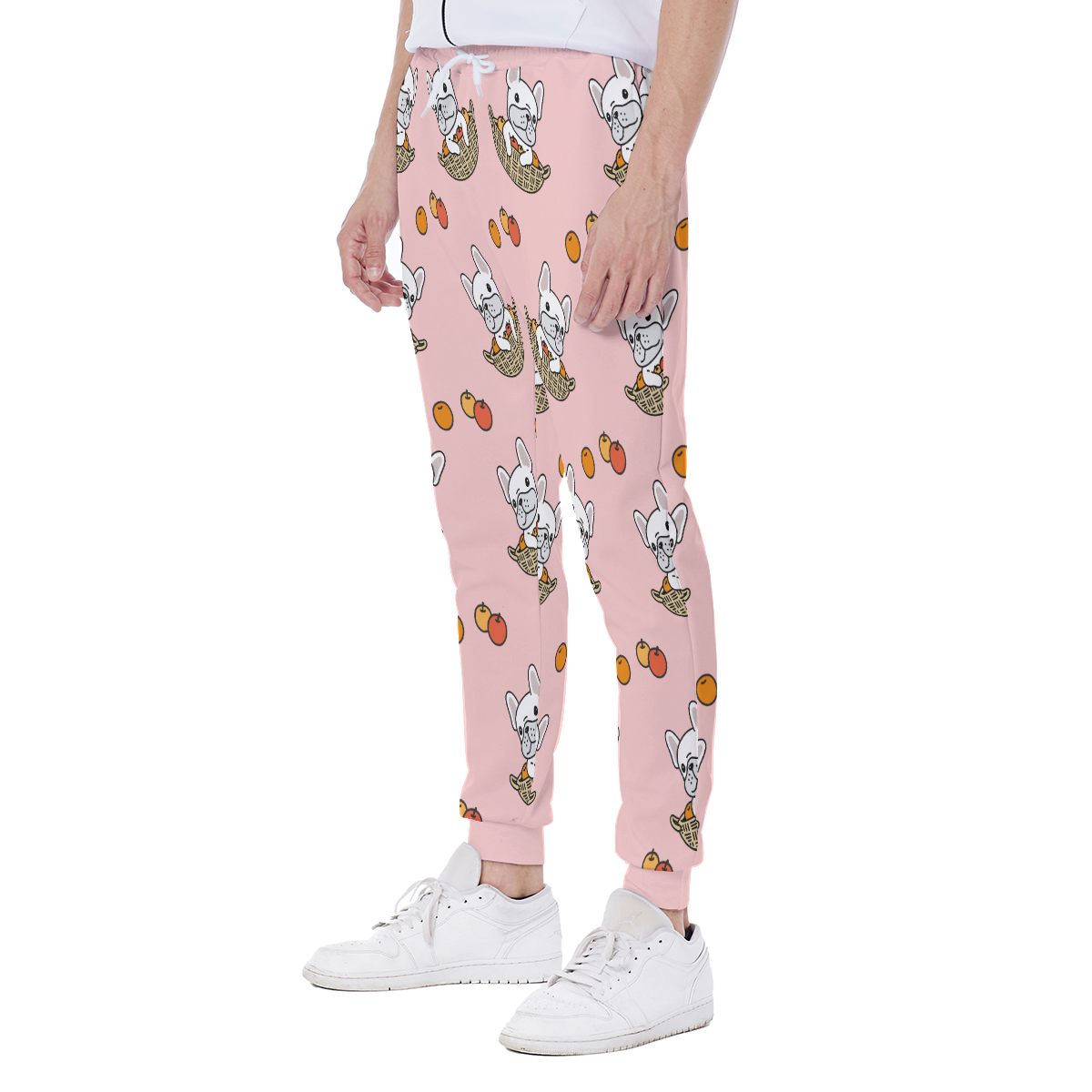 French Bulldog Casual Sweatpants for Frenchie Enthusiasts-fadou