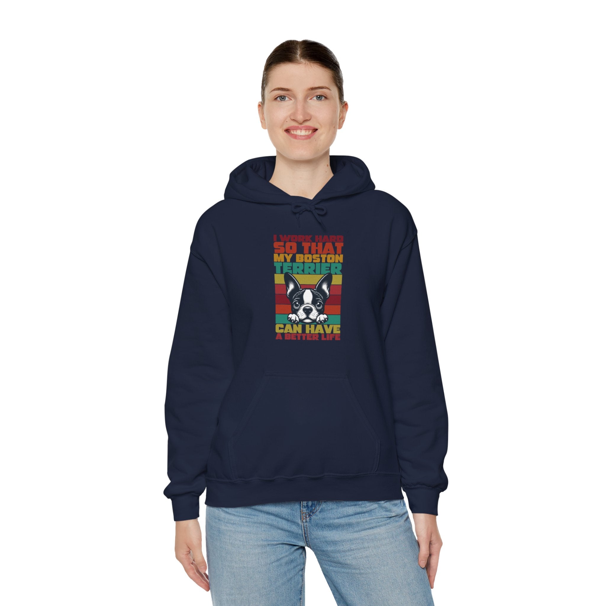 Dumbo French Bulldog Cotton Sweatshirt for Bulldog Owners-fadou