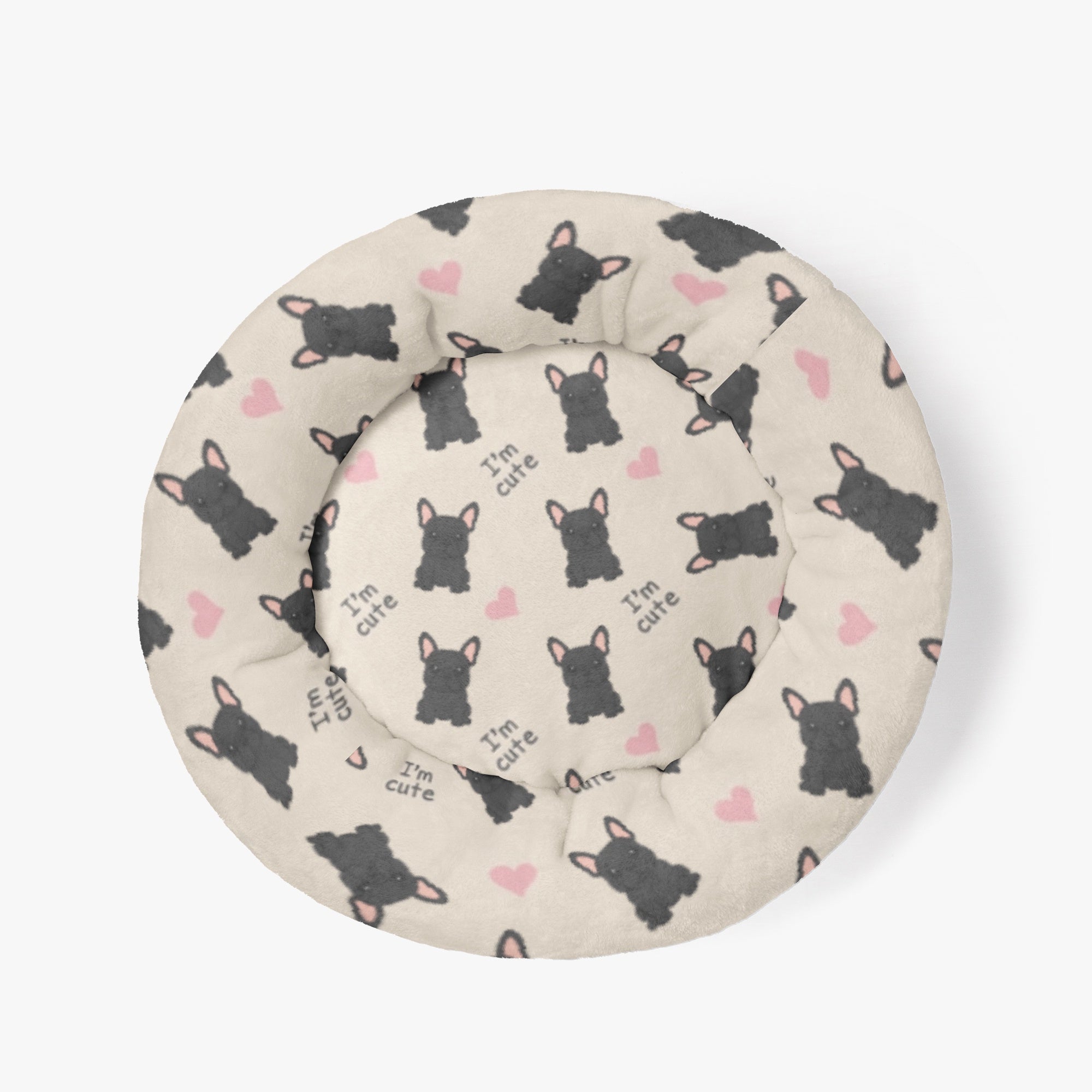 French Bulldog Personalized Cozy Sofa Bed for Daily Walks-fadou