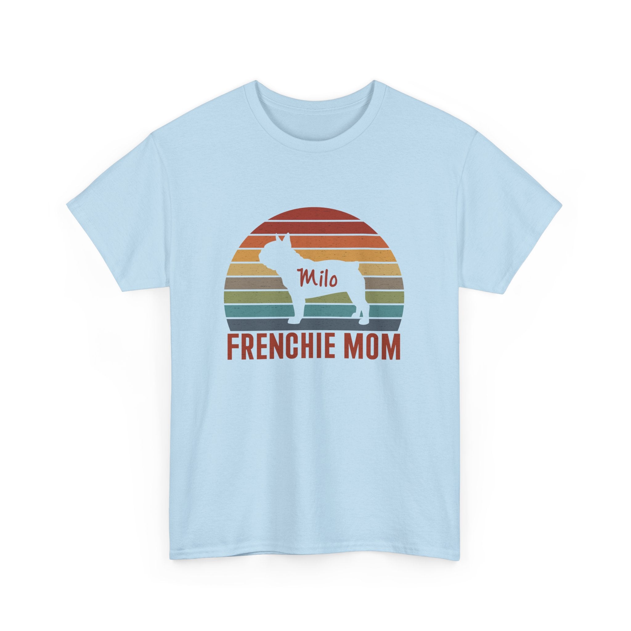 French Bulldog Custom Cotton T-Shirt for Dog Moms & Dads-fadou