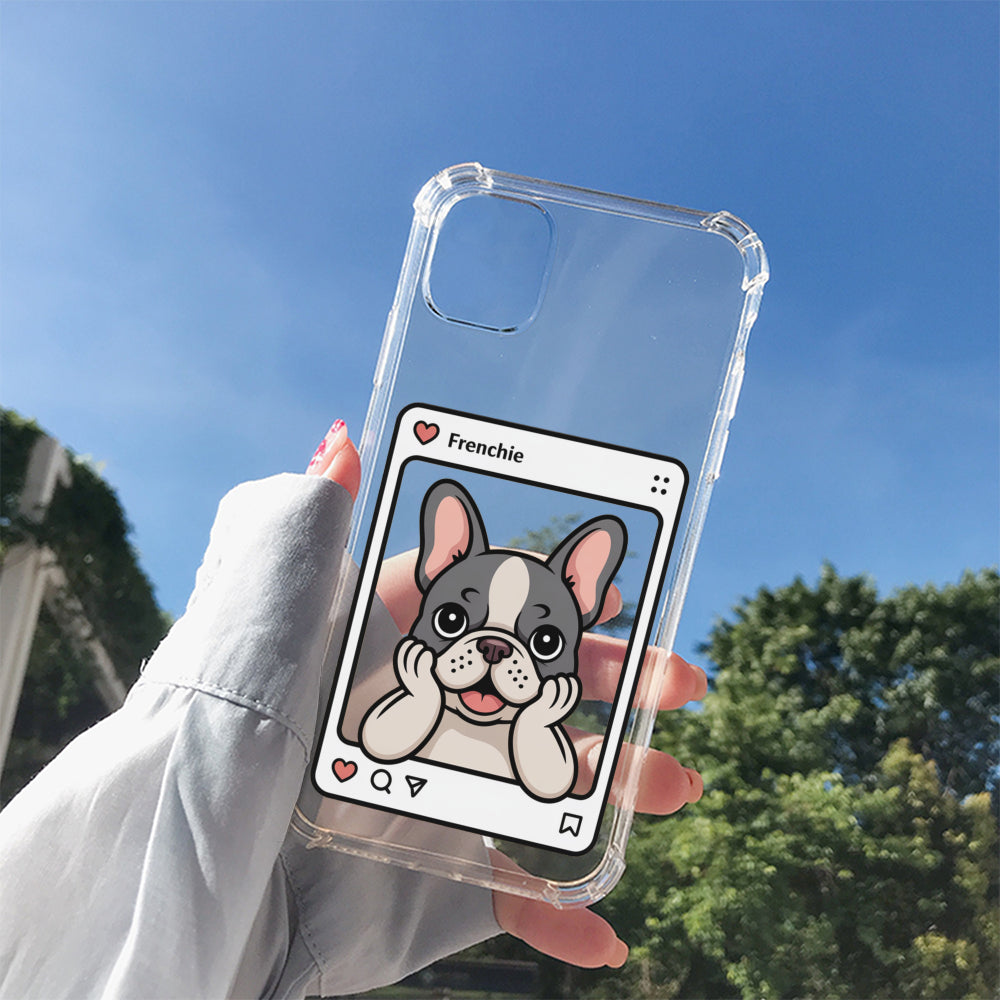 French Bulldog Silicone Slim Phone Shell for Dog Park Days-fadou