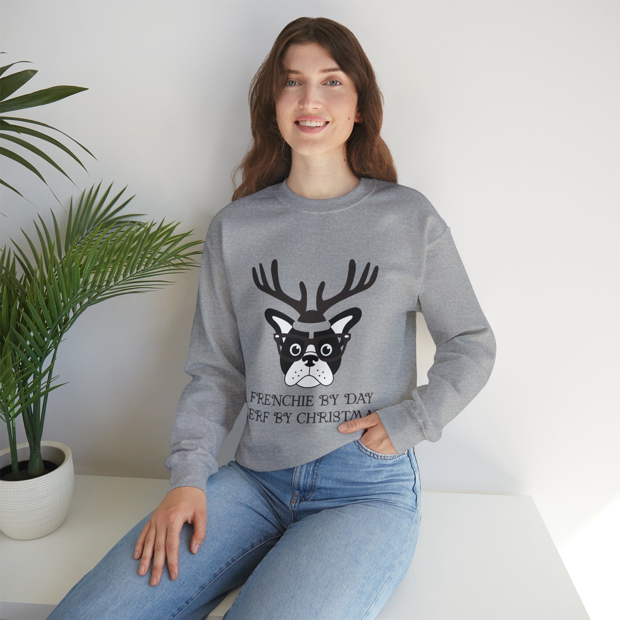 By French Bulldog Dog Mom Hoodie for Frenchie Enthusiasts-fadou