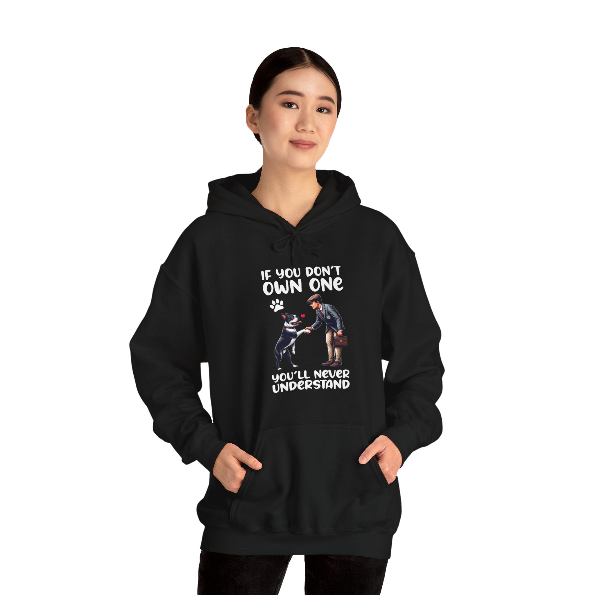 Sinatra French Bulldog Fleece Hoodie for Frenchie Enthusiasts-fadou
