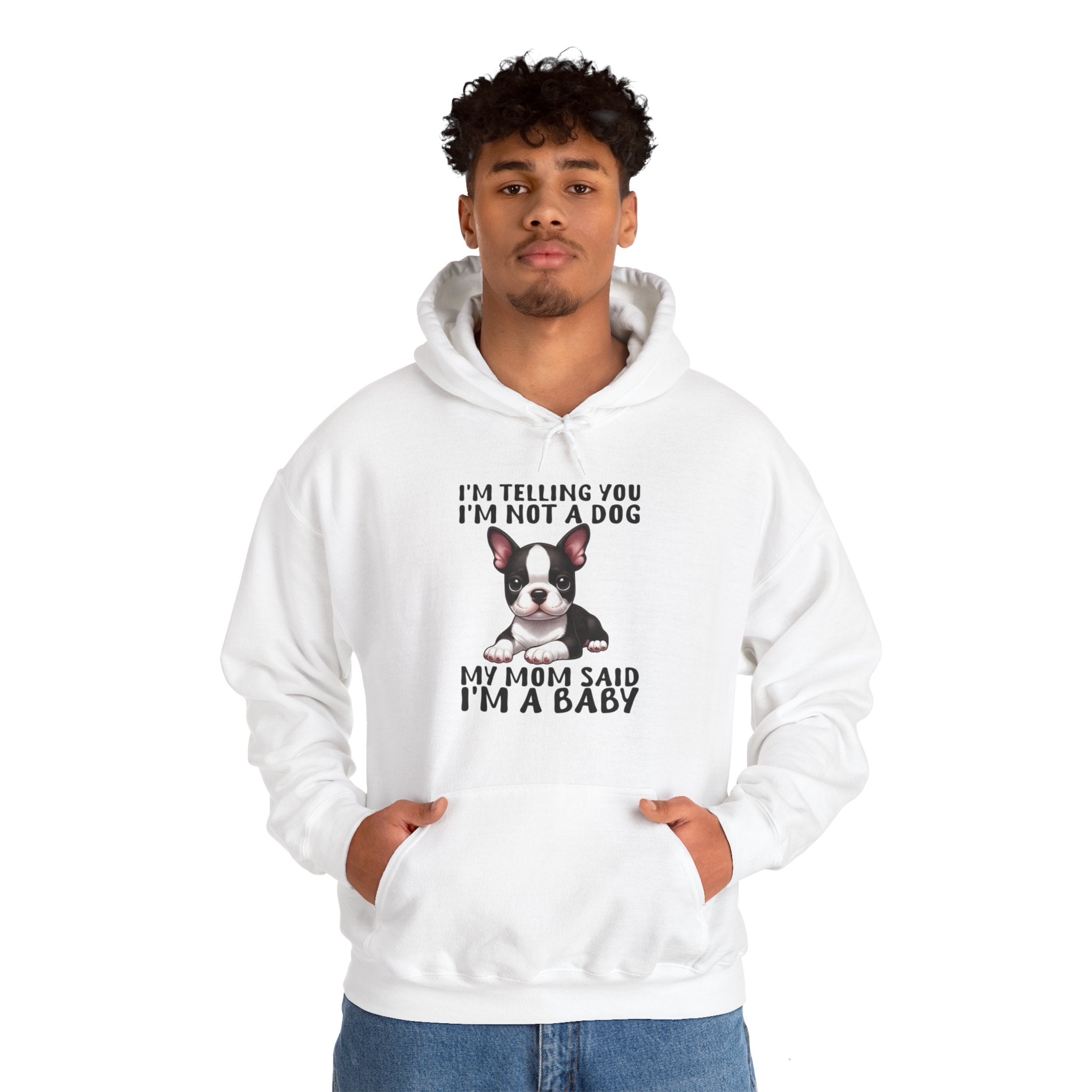 Maya French Bulldog Cotton Sweatshirt for Frenchie Enthusiasts-fadou