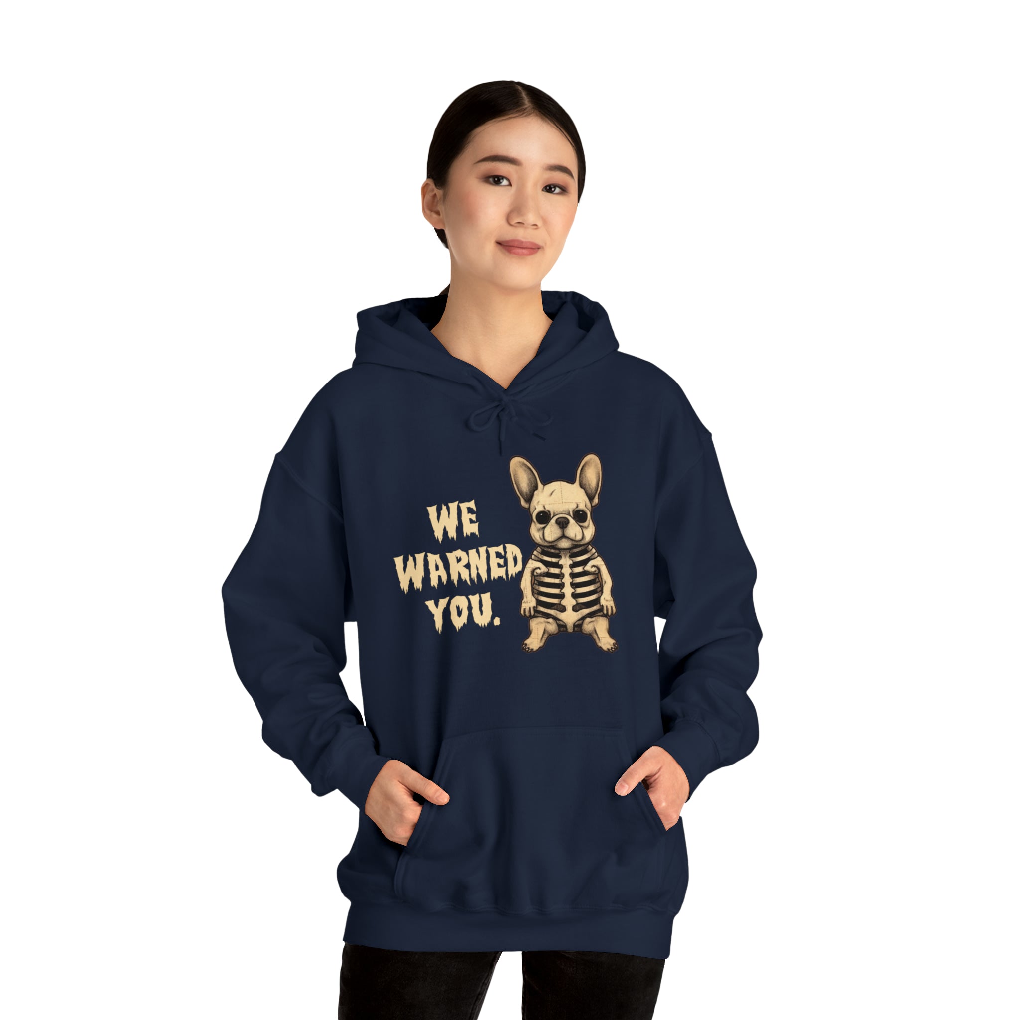 Frenchie Halloween Dog Mom Hoodie for Frenchie Enthusiasts-fadou