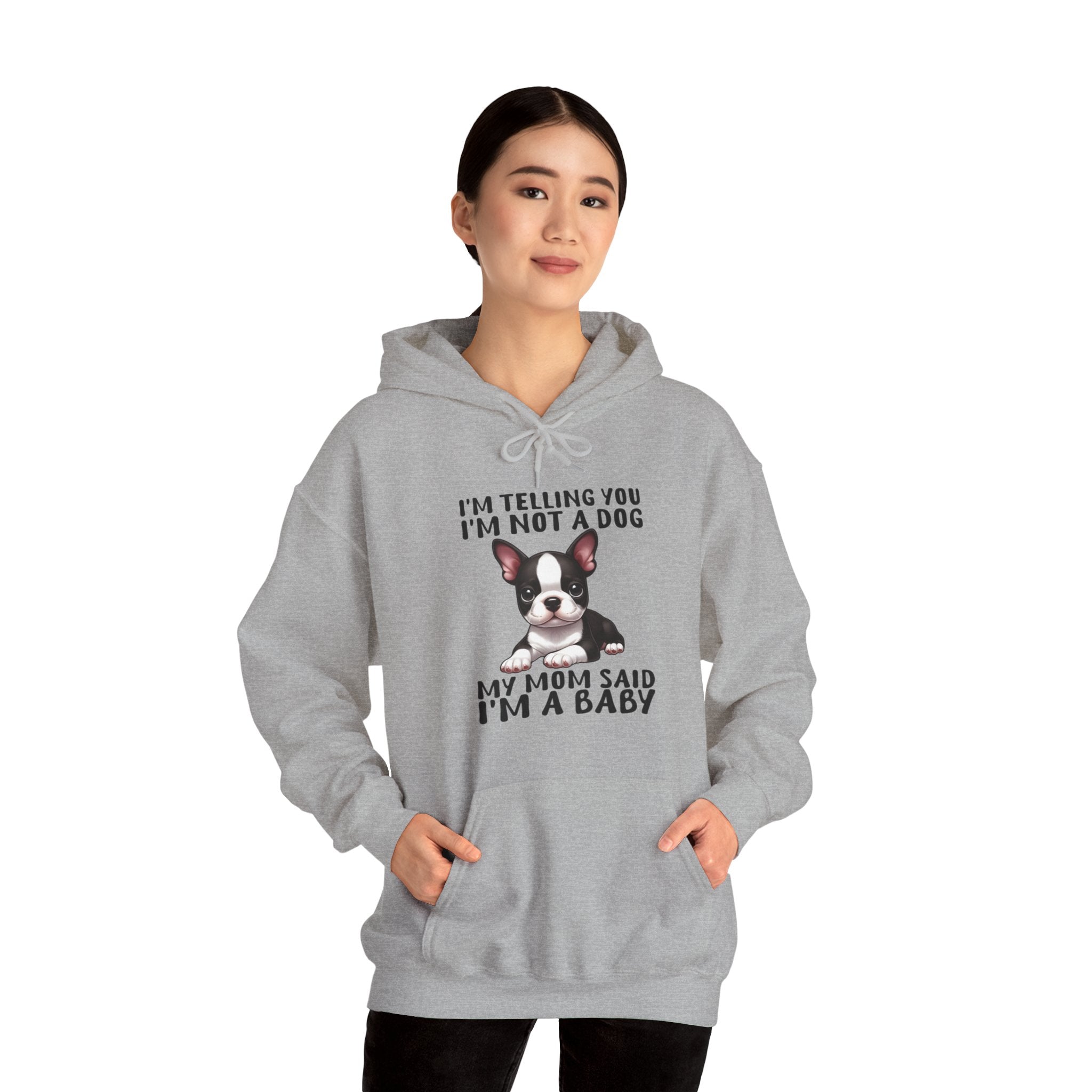 Maya French Bulldog Cotton Sweatshirt for Frenchie Enthusiasts-fadou