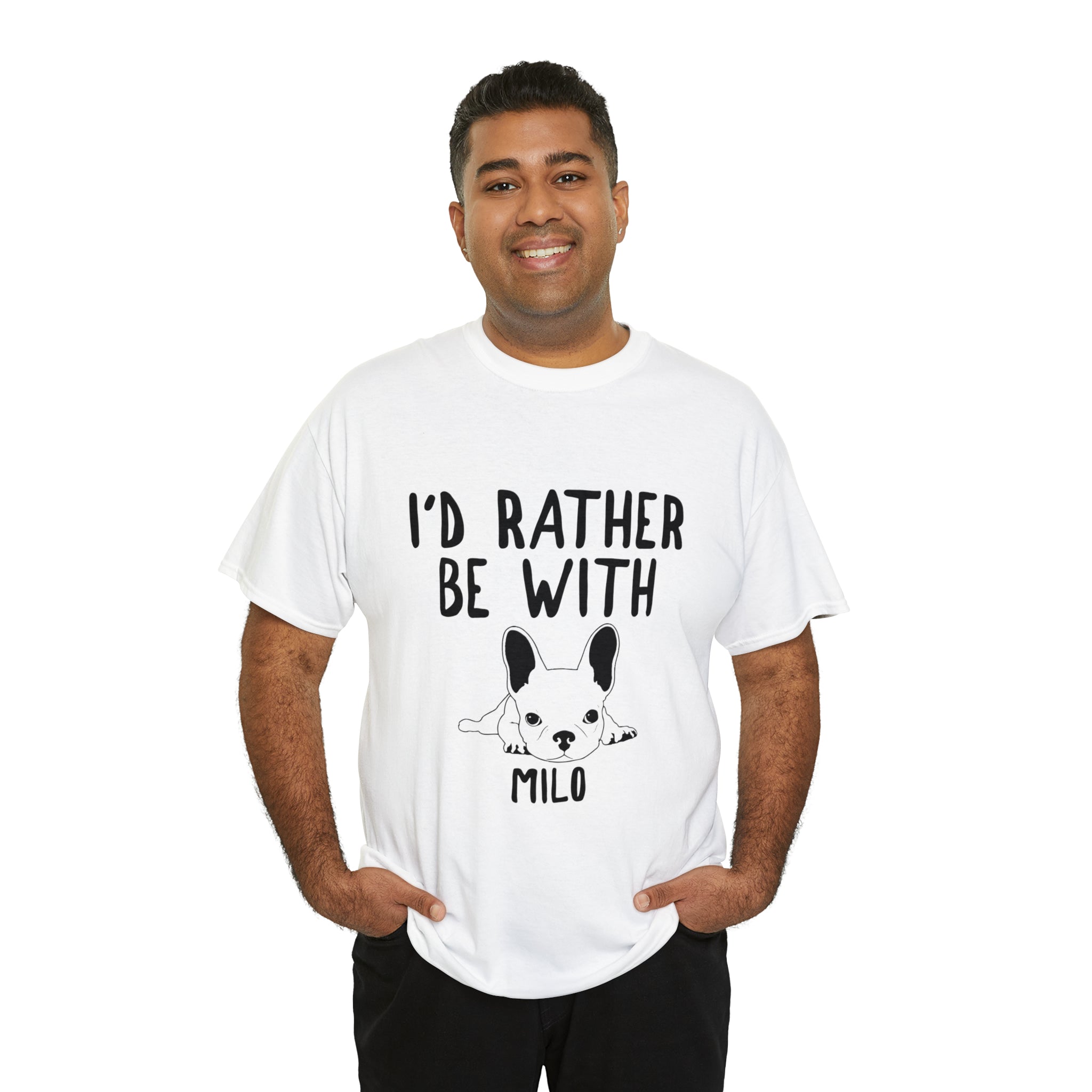 French Bulldog Custom Dog Lover Tee for Dog Moms & Dads-fadou