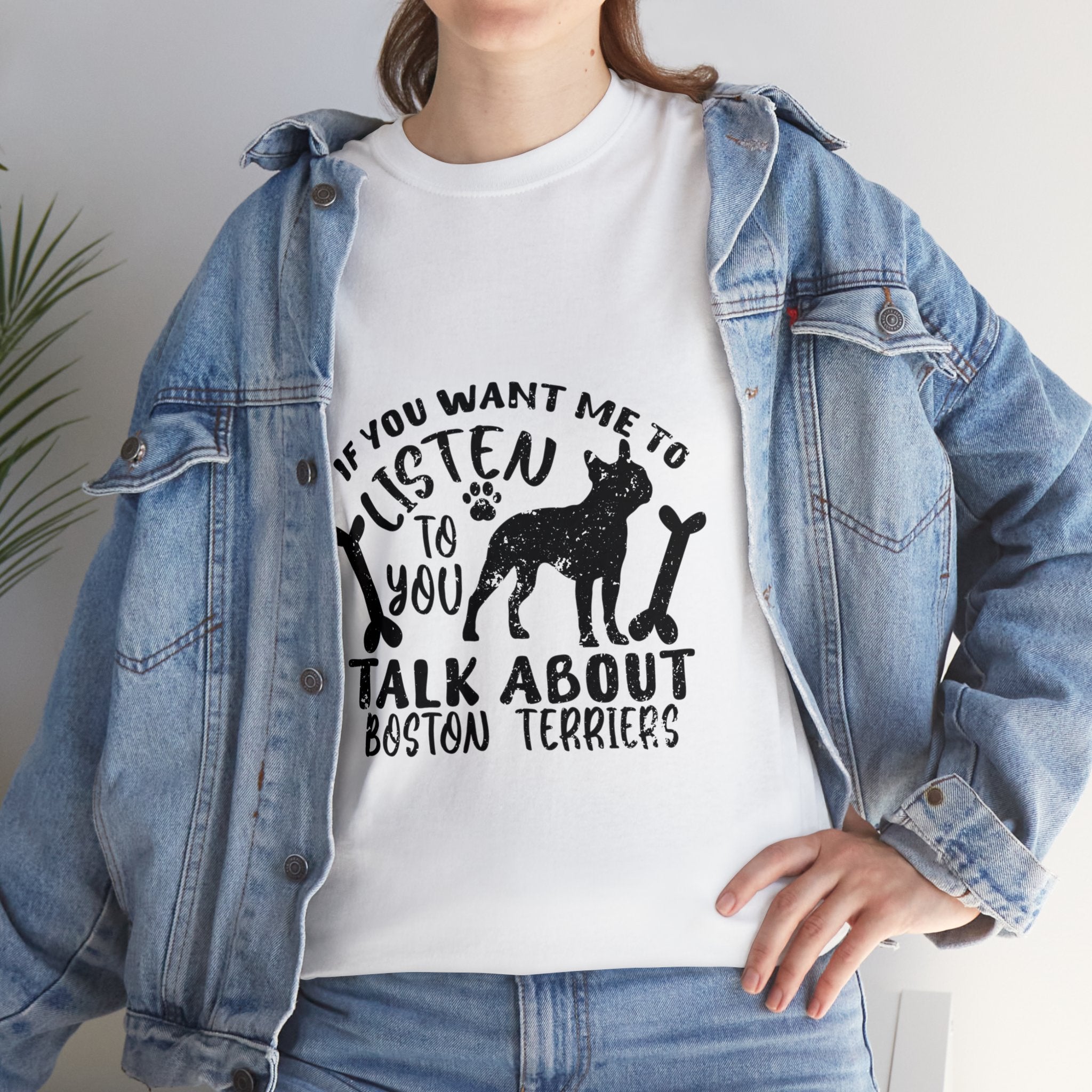 Marley - Unisex Tshirts for Boston Terrier Lovers for Everyday Wear-fadou
