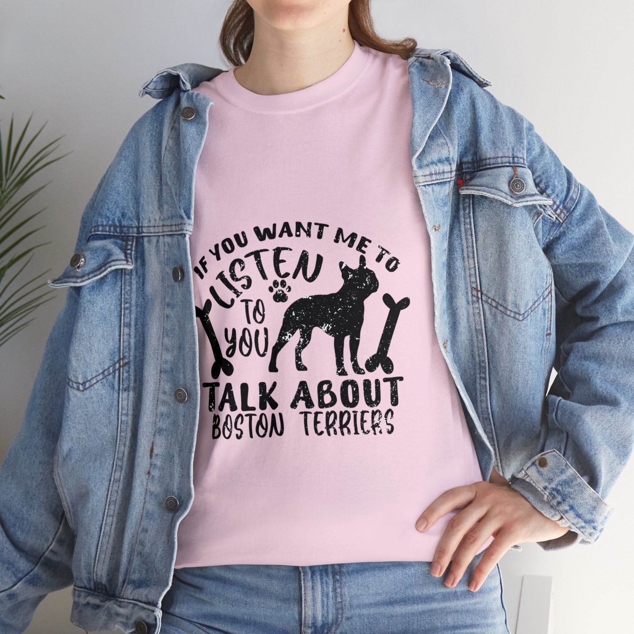 Marley - Unisex Tshirts for Boston Terrier Lovers for Everyday Wear-fadou