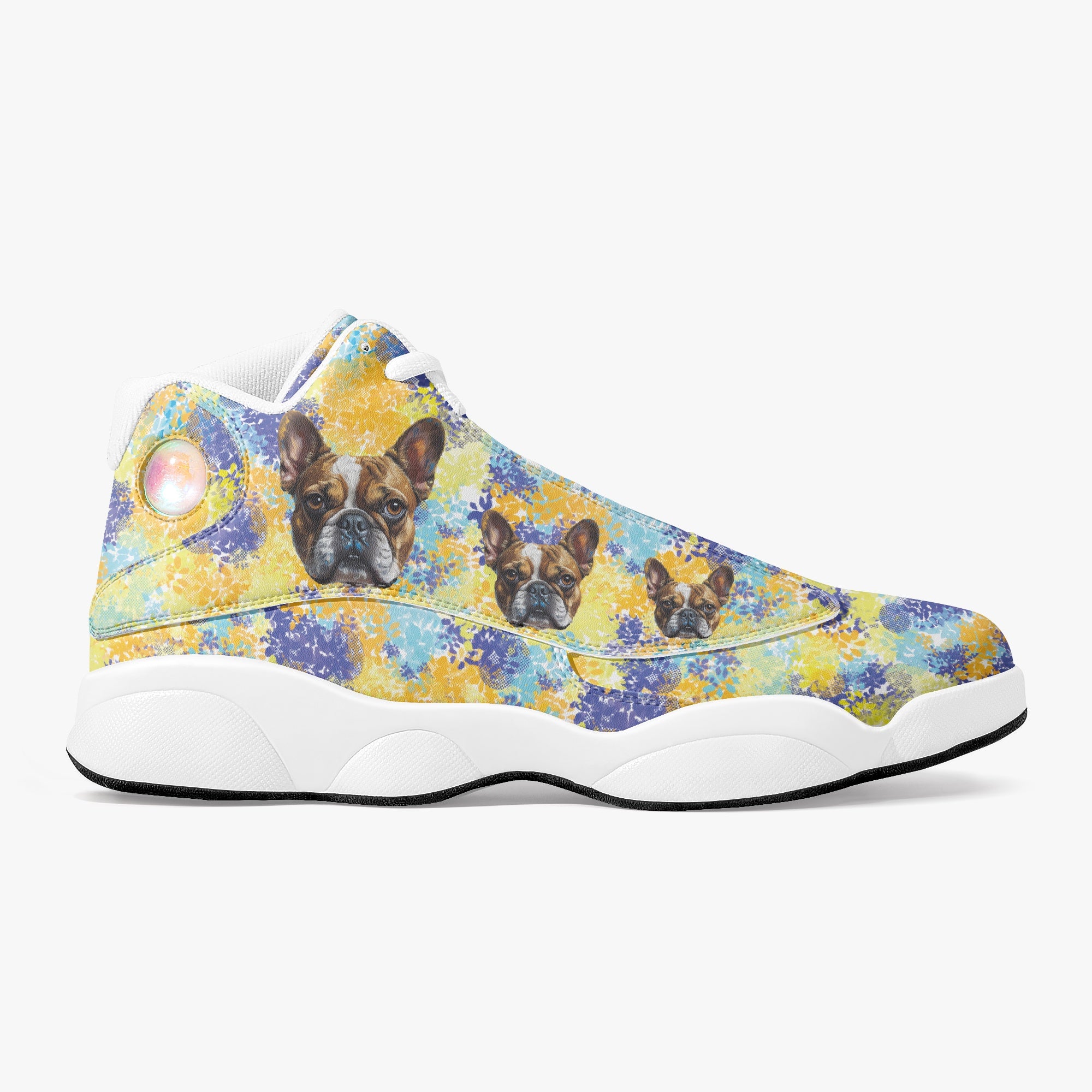Coco French Bulldog Casual Footwear for Frenchie Enthusiasts-fadou