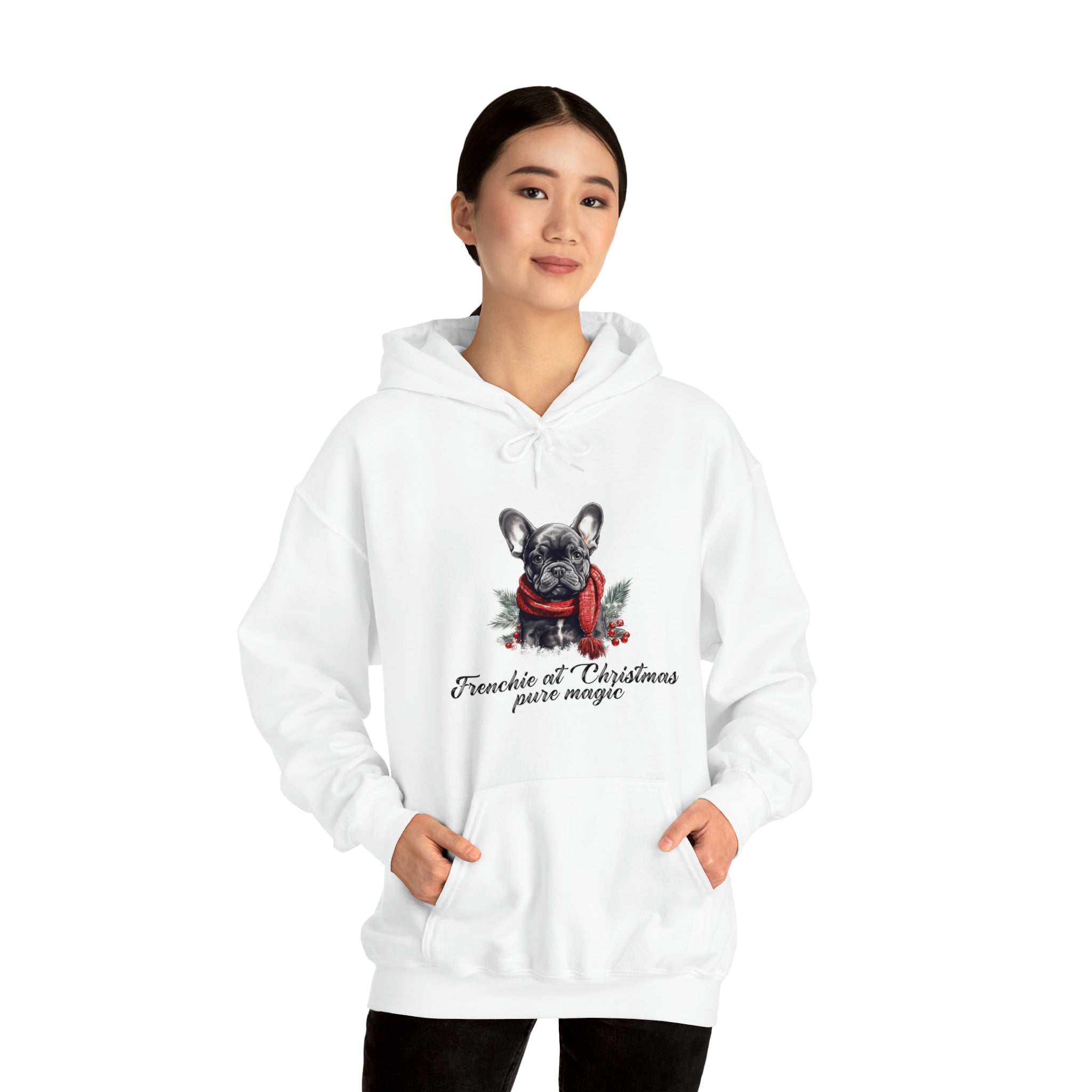 Christmas Christmas Cotton Sweatshirt for Frenchie Fans-fadou
