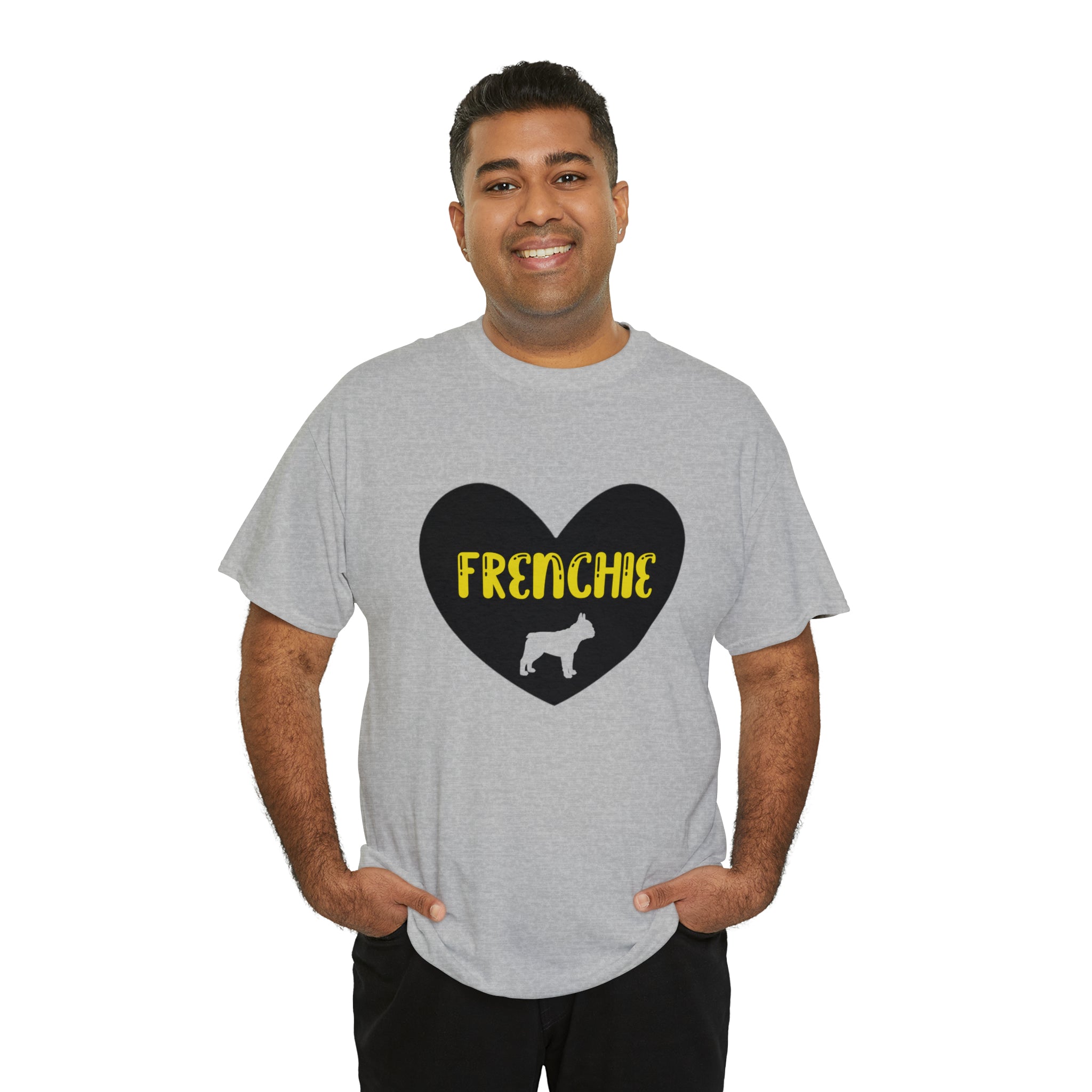 French Bulldog Cotton Dog Lover Tee for Dog Moms & Dads-fadou