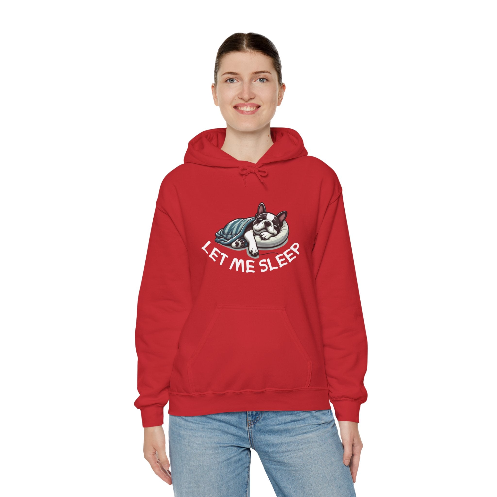 Bruiser French Bulldog Cotton Sweatshirt for Pet Parents-fadou